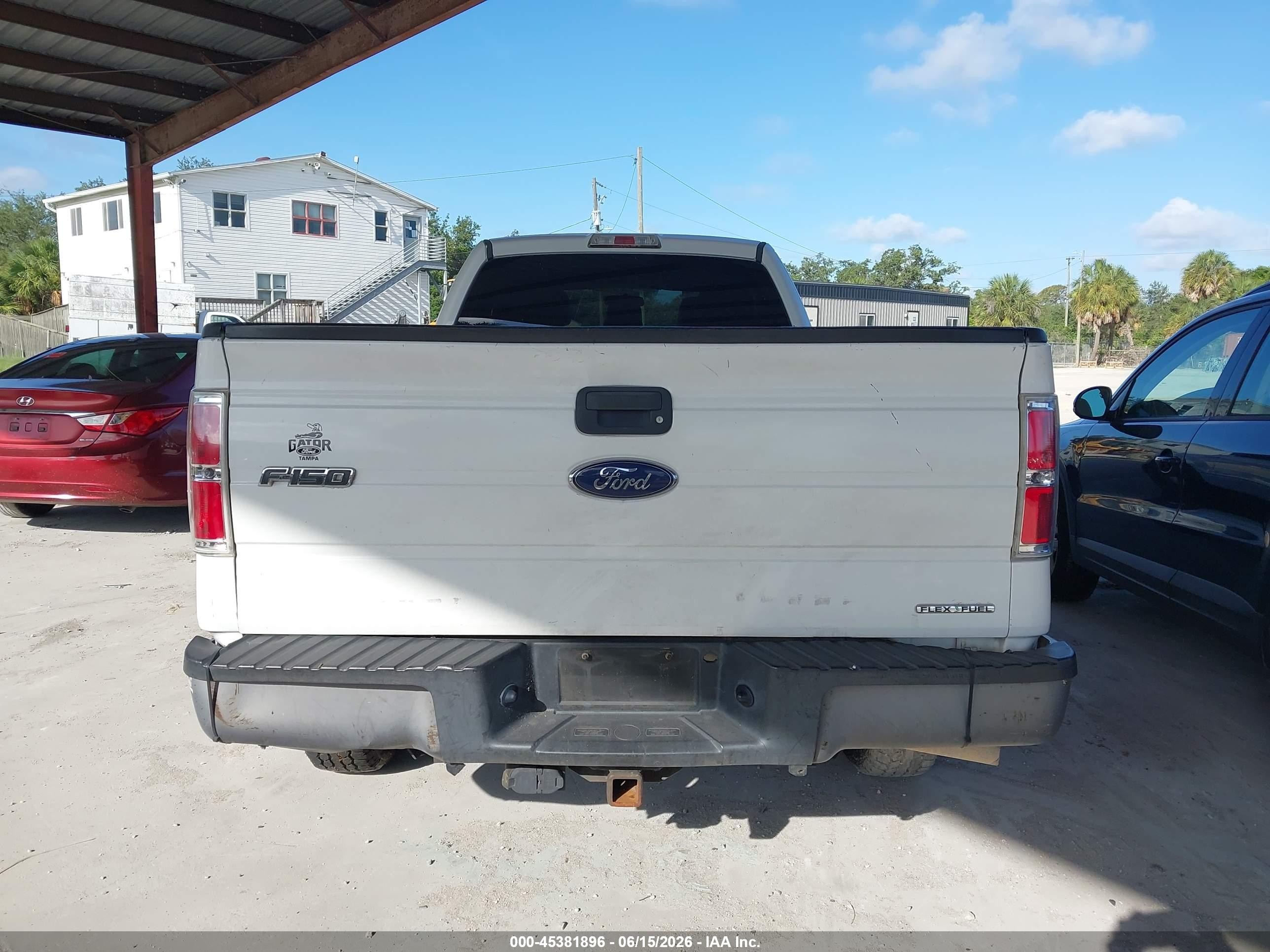 2013 Ford F-150 Xl White vin: 1FTFX1CFXDKE08981