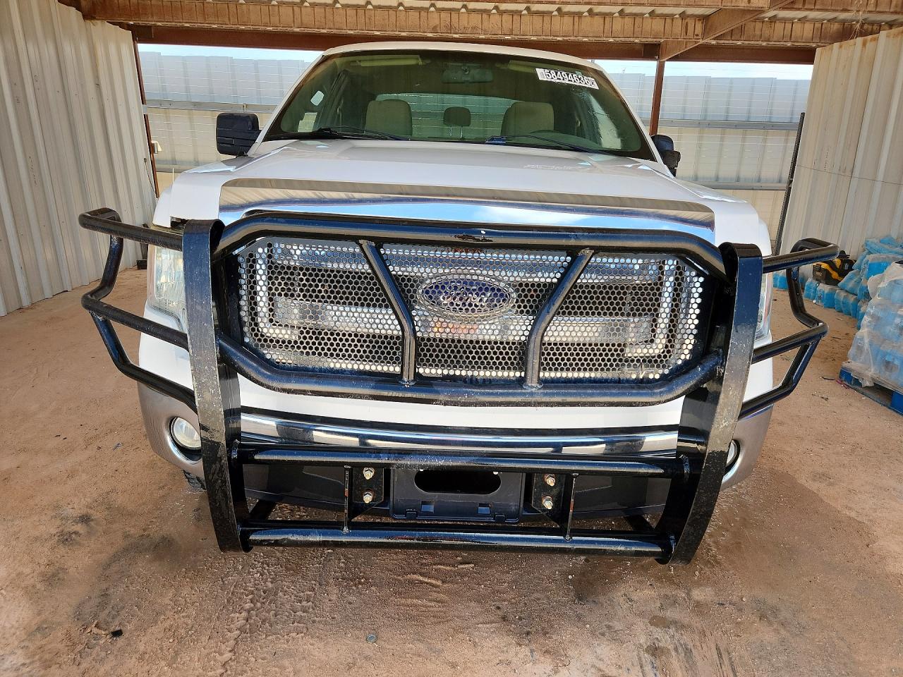2014 Ford F150 Super Cab White vin: 1FTFX1CFXEFC51706