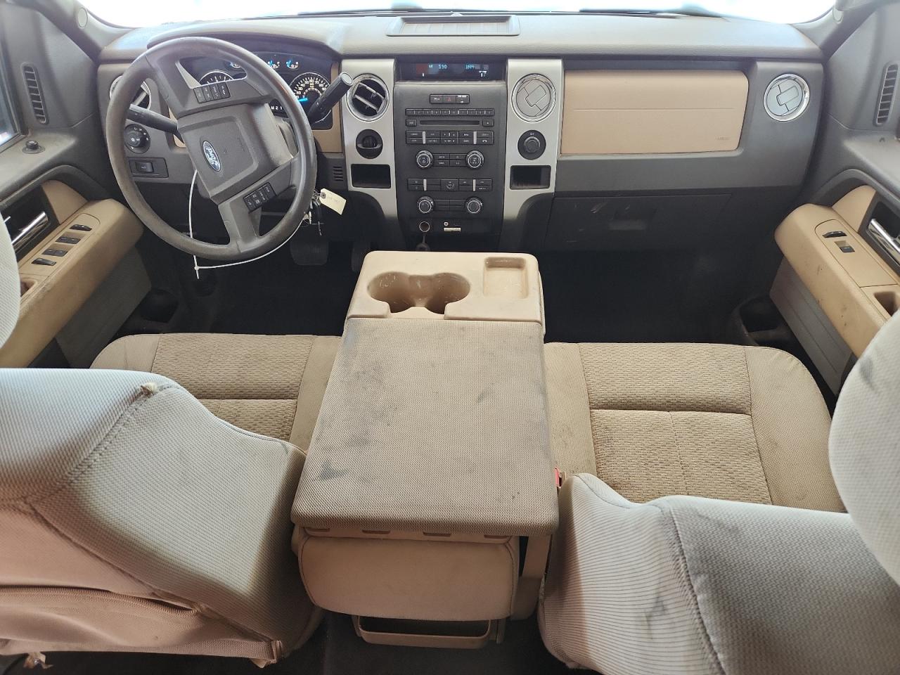 2014 Ford F150 Super Cab White vin: 1FTFX1CFXEFC51706 Damage: Right Front Seat, Stained, Permanent