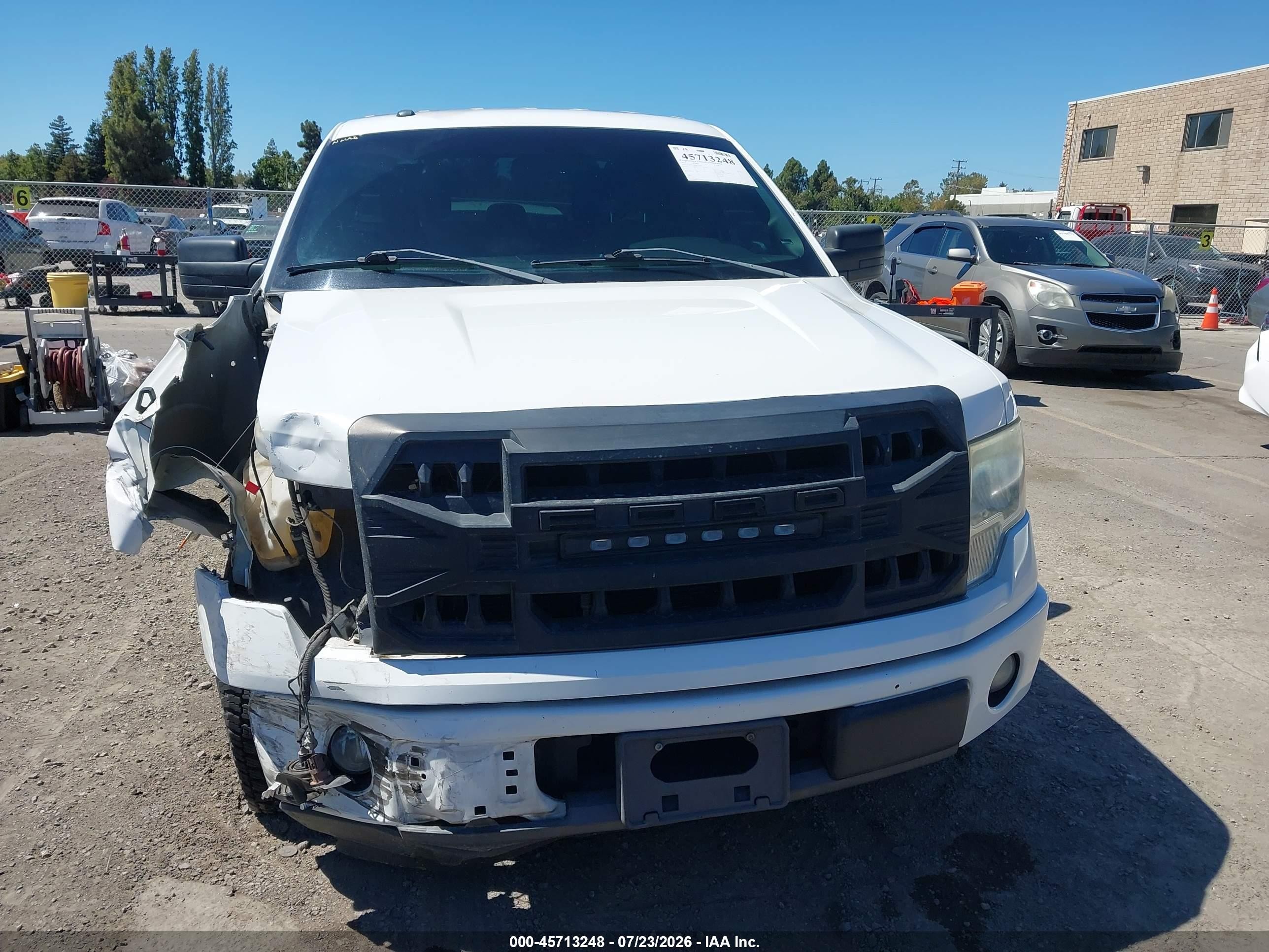 2014 Ford F-150 Stx White vin: 1FTFX1CFXEKE32991
