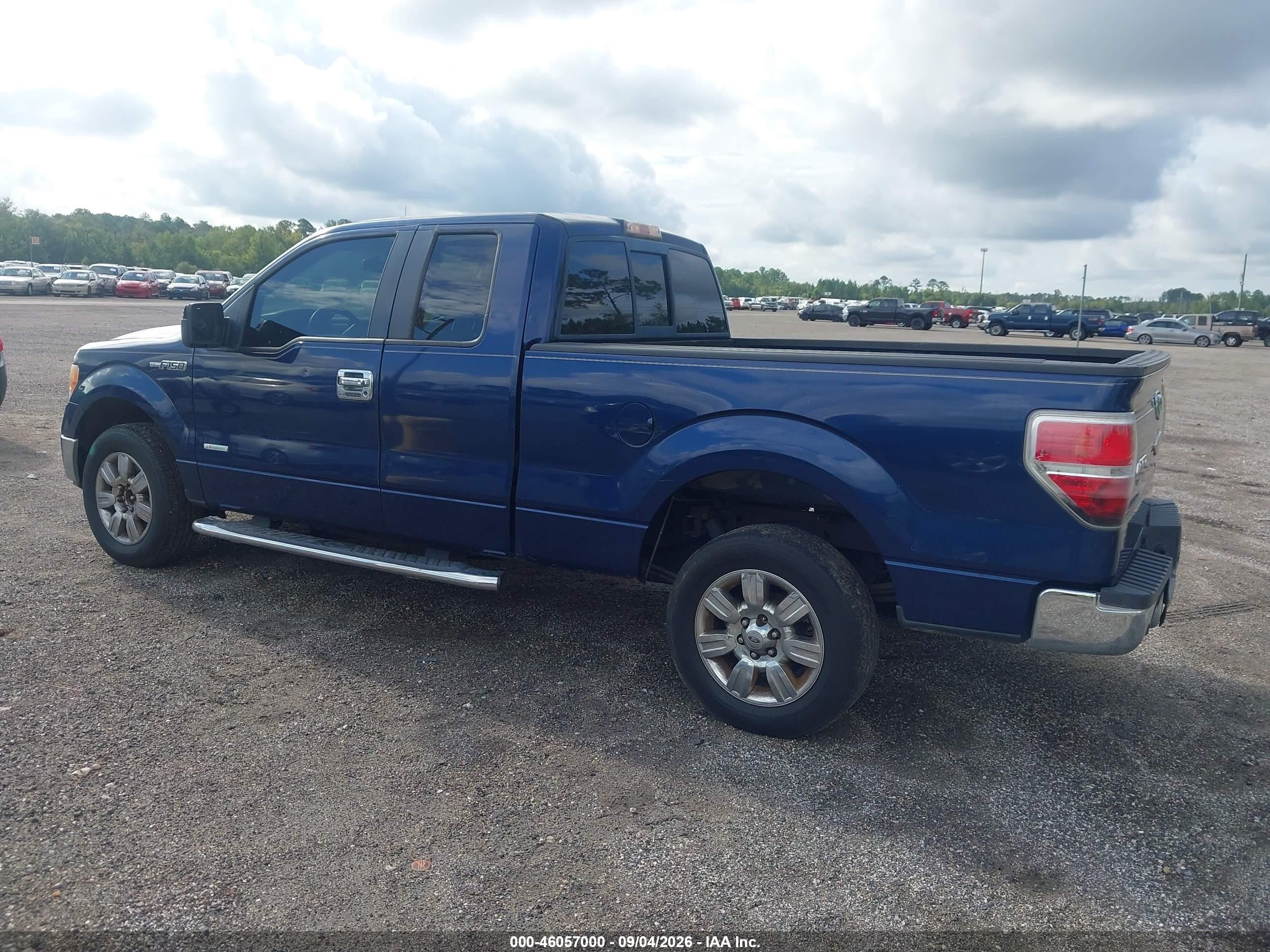 2011 Ford F-150 Xlt Синий vin: 1FTFX1CT0BFB00195