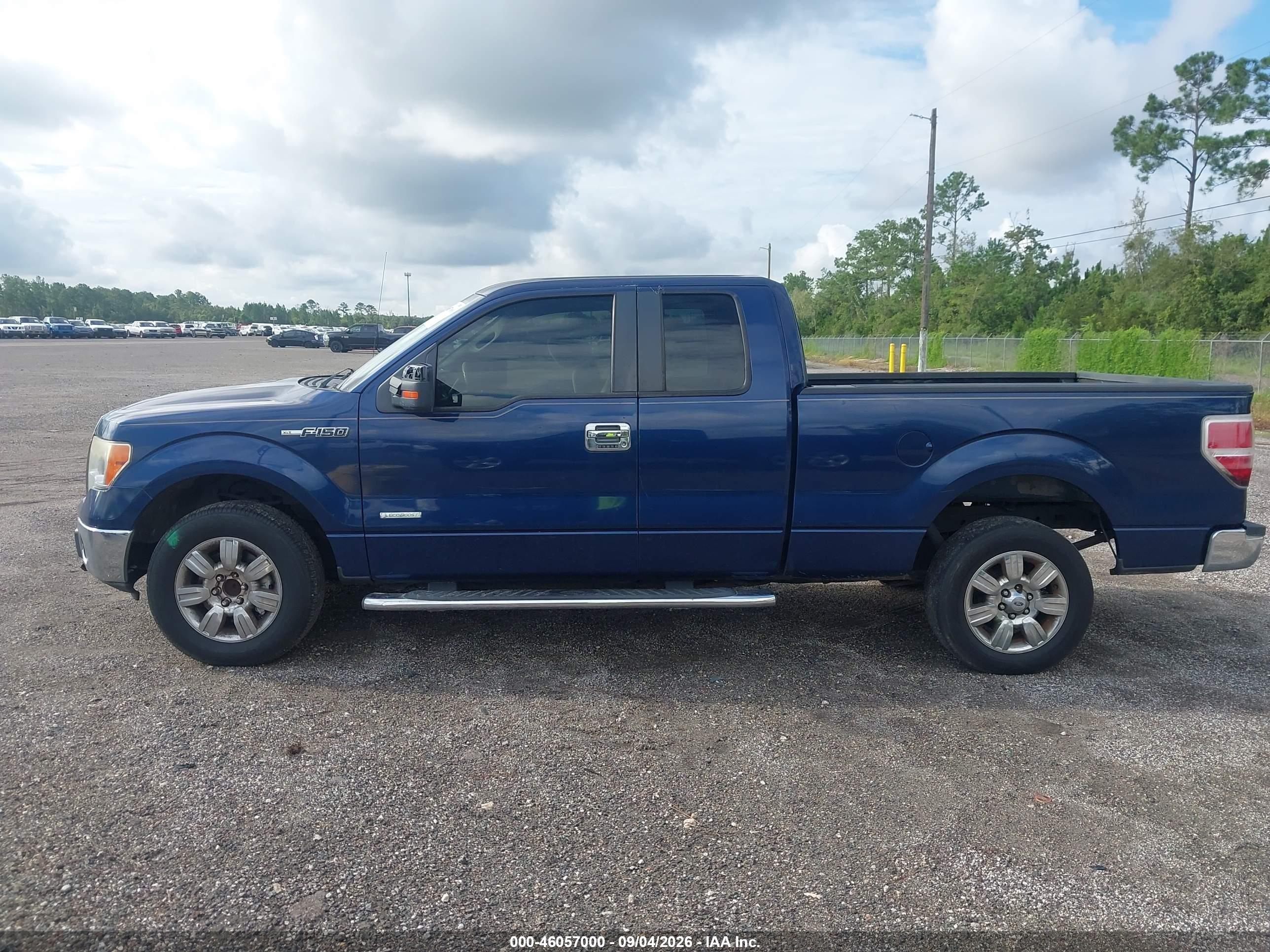 2011 Ford F-150 Xlt Синий vin: 1FTFX1CT0BFB00195