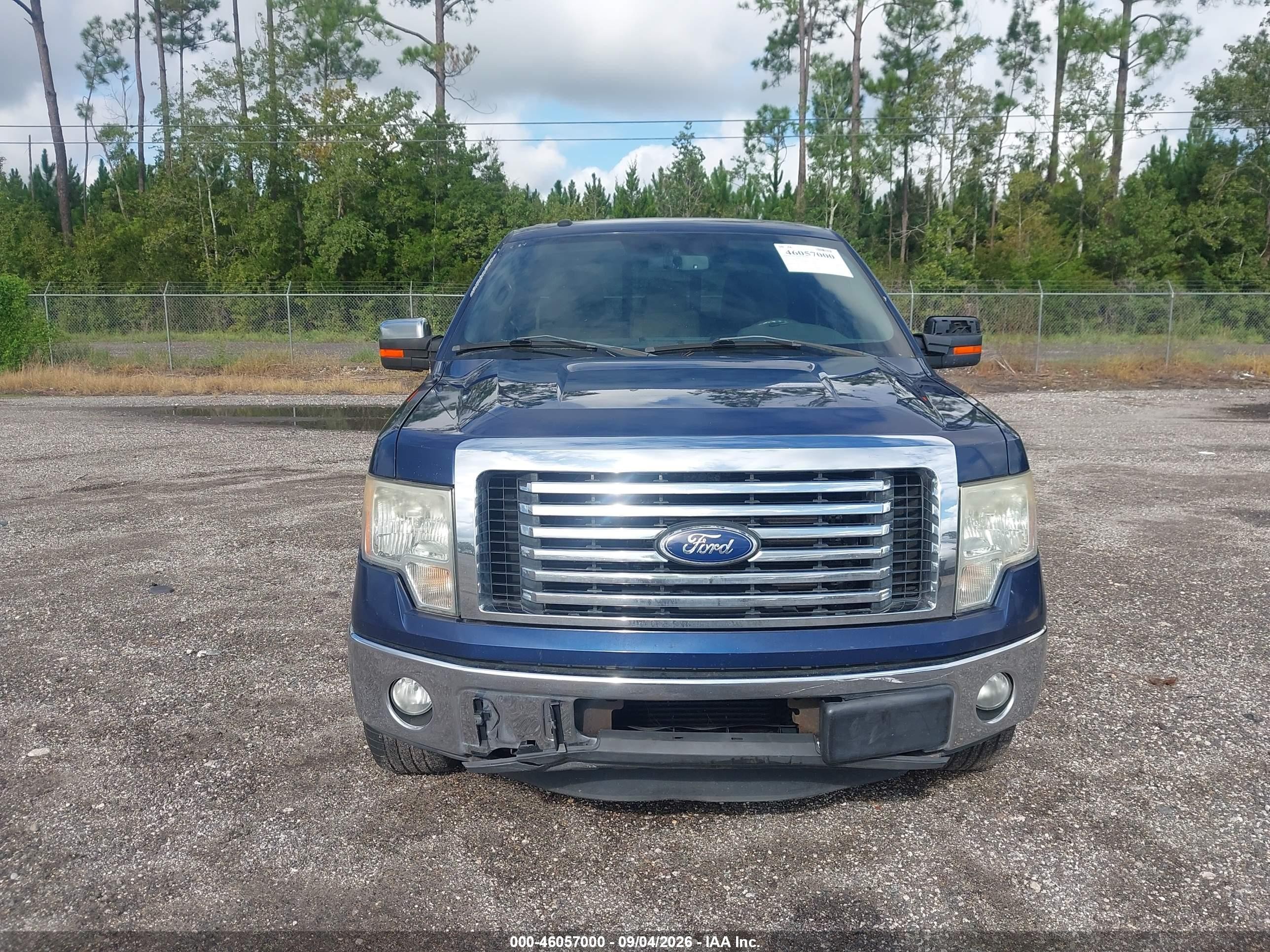 2011 Ford F-150 Xlt Синий vin: 1FTFX1CT0BFB00195