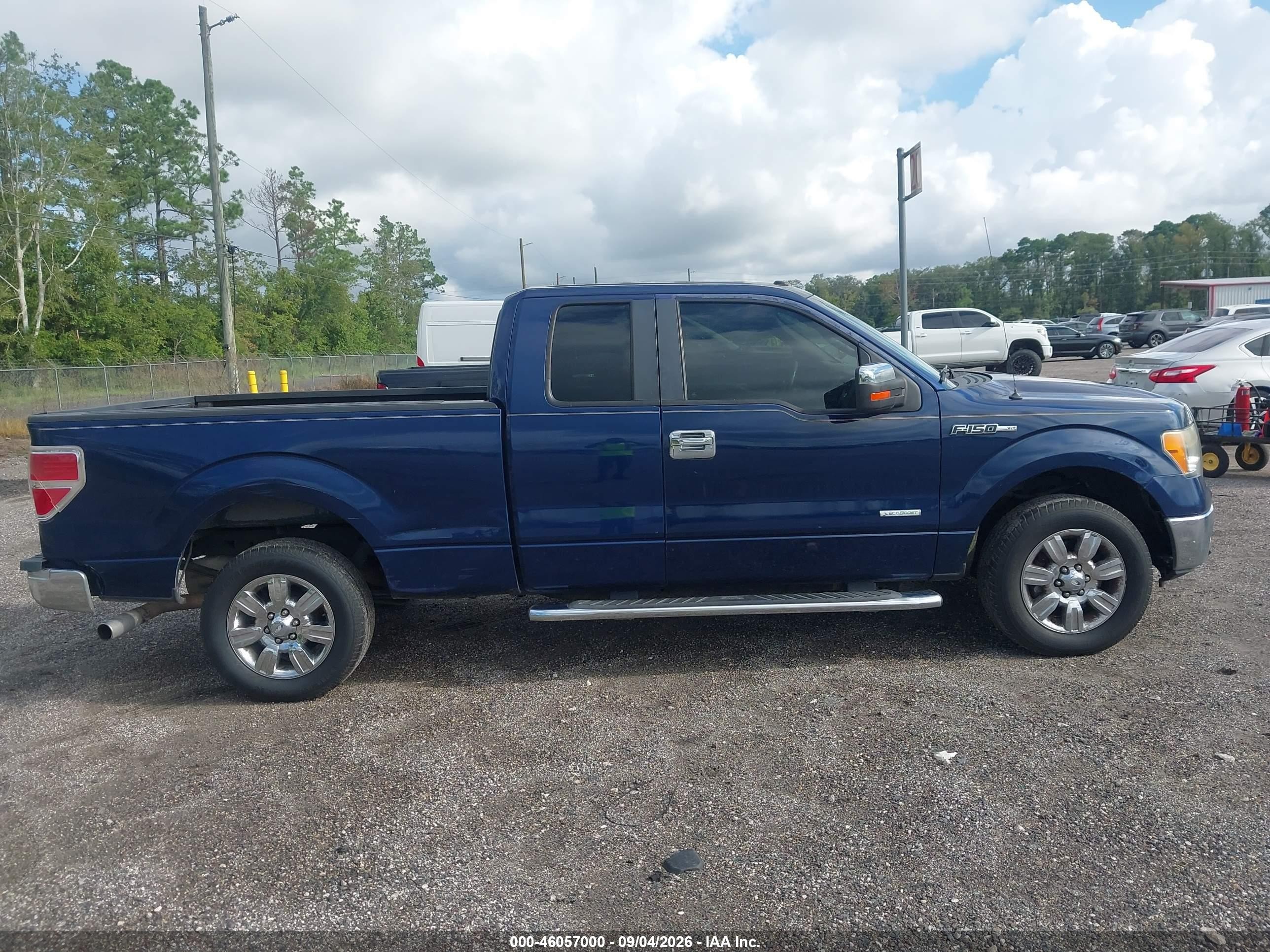 2011 Ford F-150 Xlt Синий vin: 1FTFX1CT0BFB00195