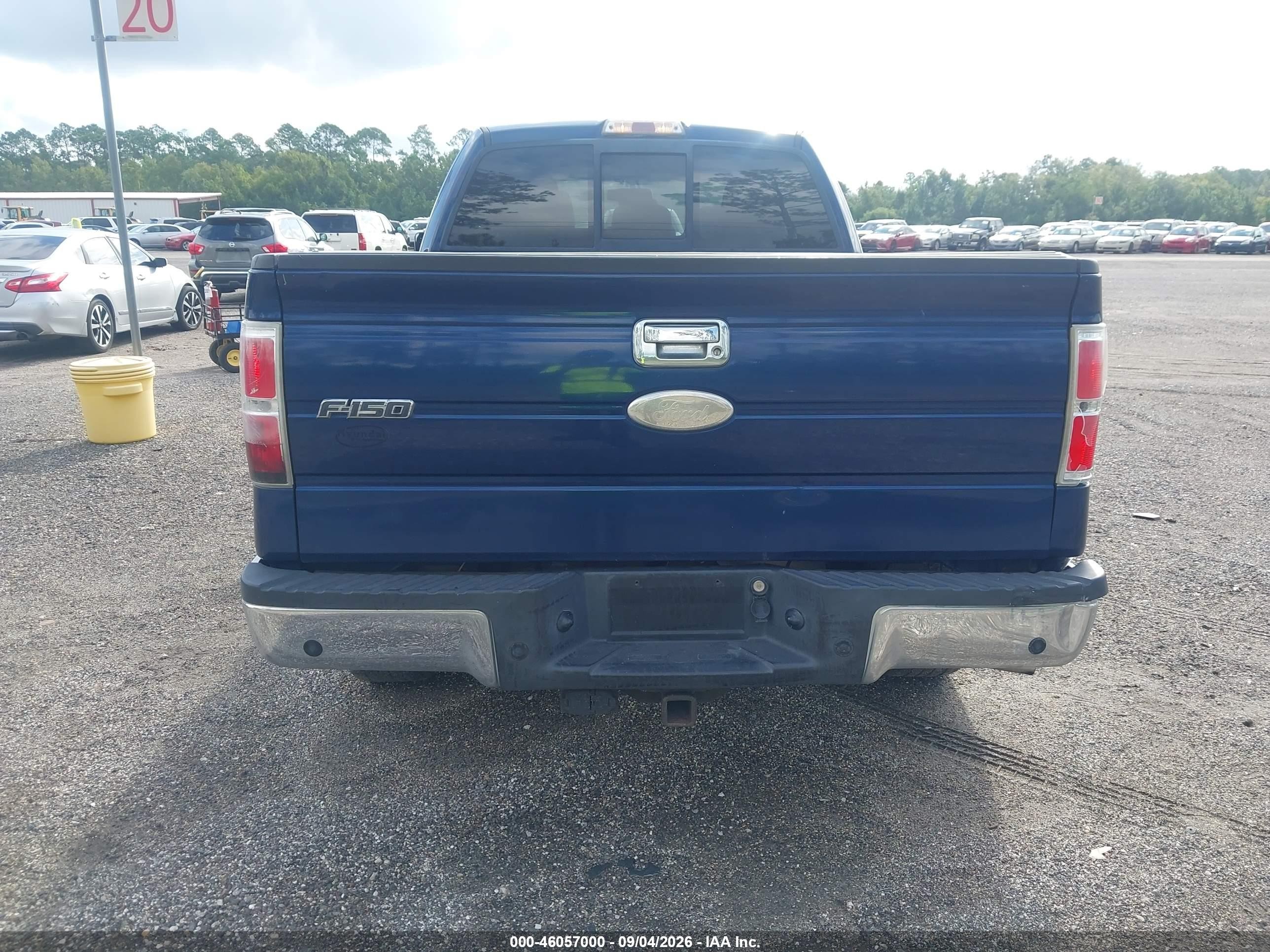 2011 Ford F-150 Xlt Синий vin: 1FTFX1CT0BFB00195