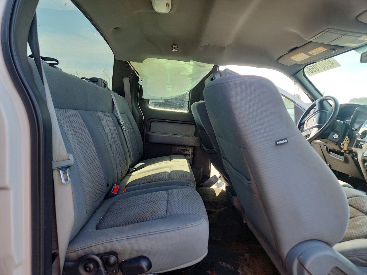 2011 Ford F150 Super Cab White vin: 1FTFX1CT0BFC59346
