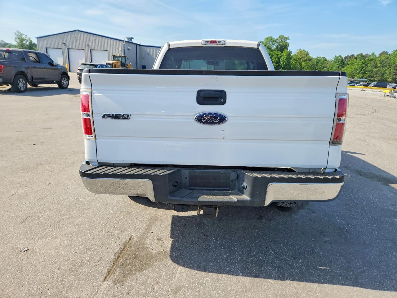 2011 Ford F150 Super Cab White vin: 1FTFX1CT0BFC59346