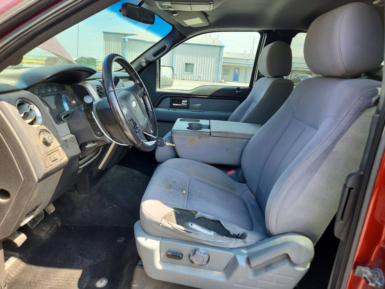 2014 Ford F150 Super Cab Красный vin: 1FTFX1CT0EKD44294