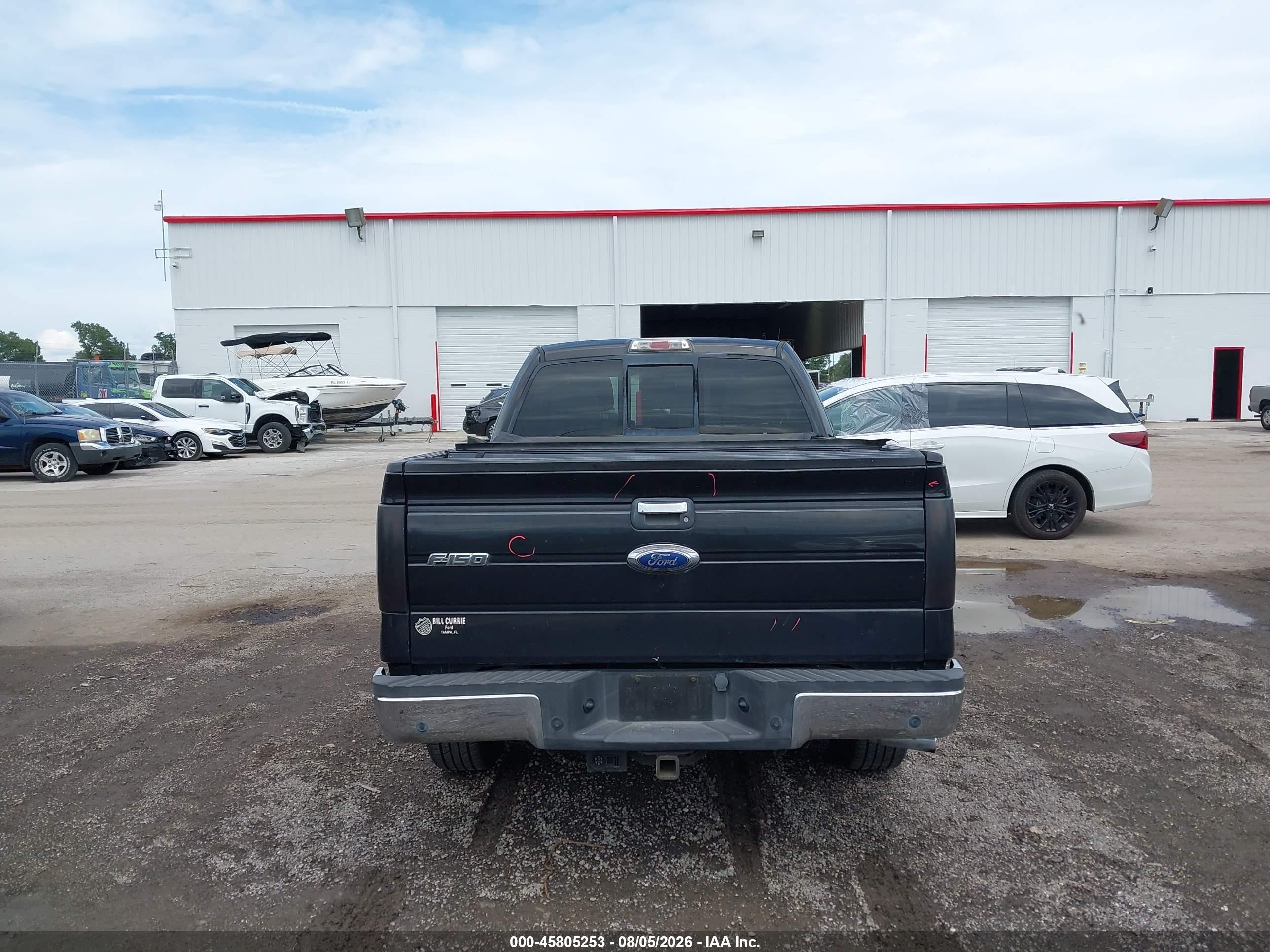 2013 Ford F-150 Xlt Black vin: 1FTFX1CT1DFA02246
