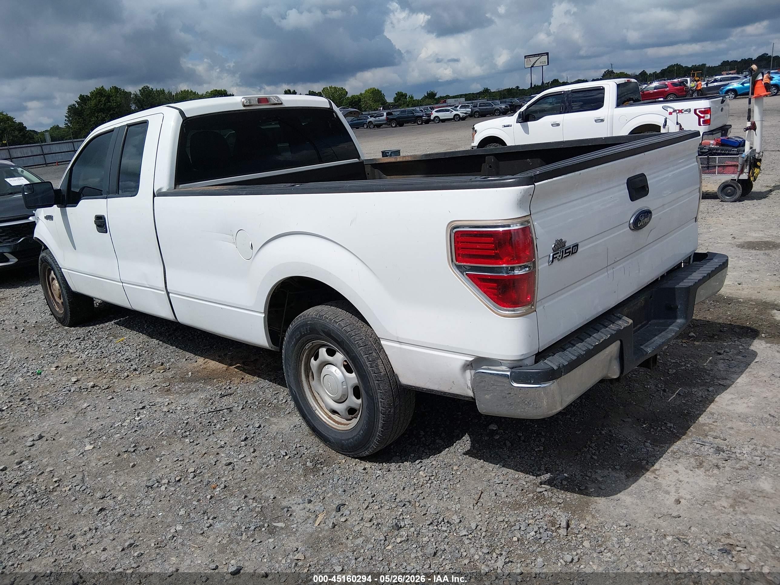 2014 Ford F-150 Xl White vin: 1FTFX1CT2EKF37093