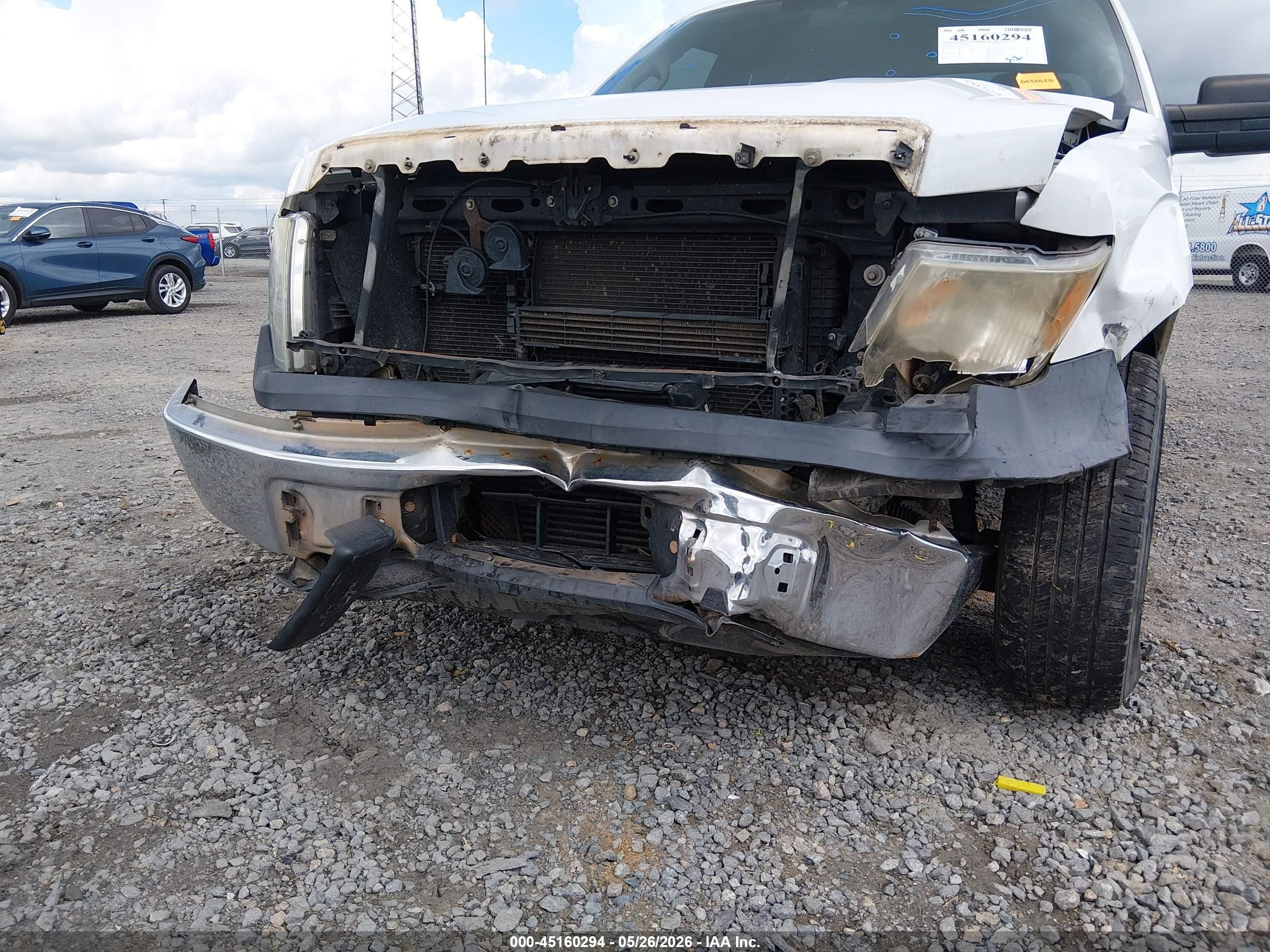 2014 Ford F-150 Xl White vin: 1FTFX1CT2EKF37093