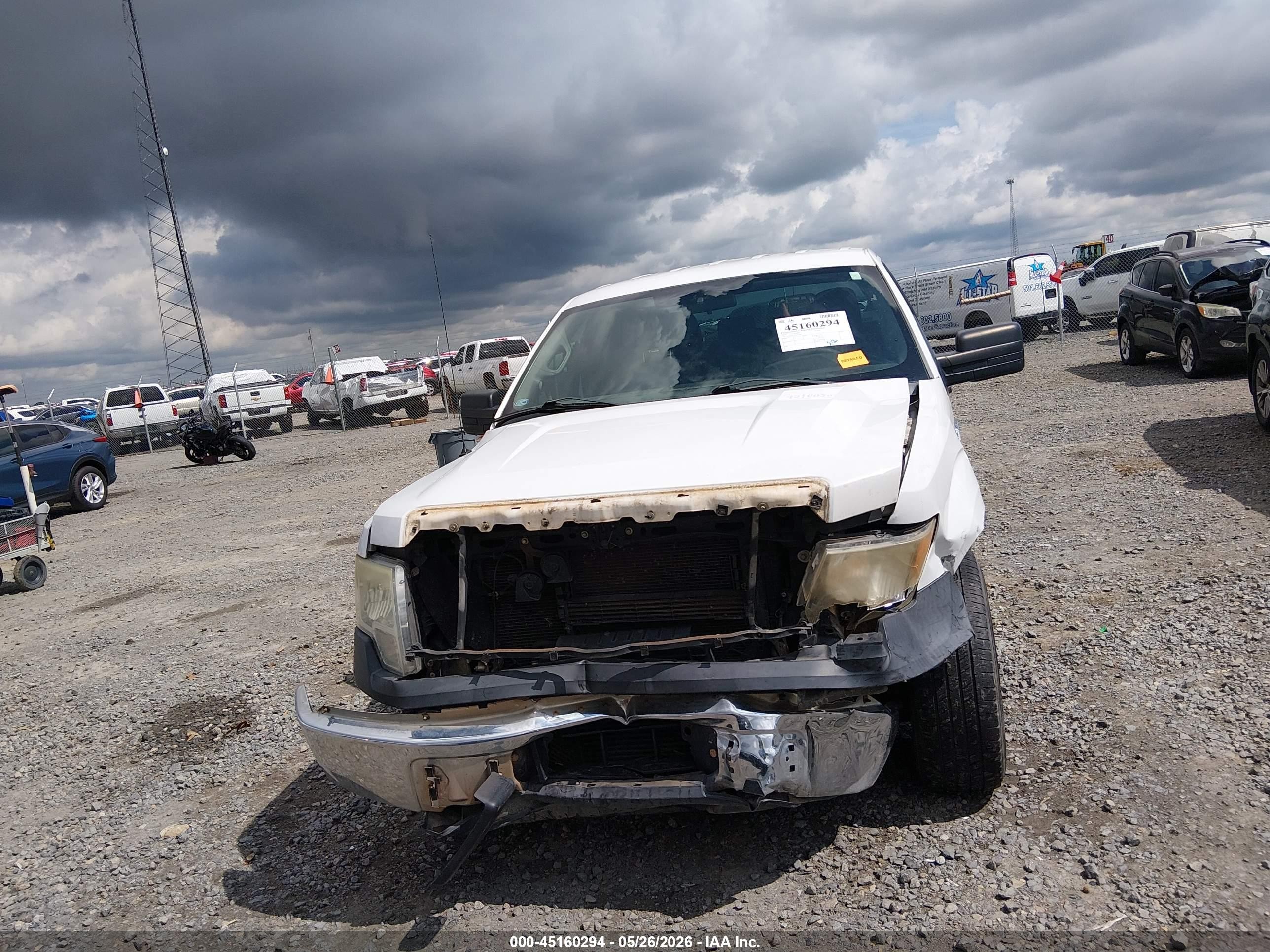 2014 Ford F-150 Xl White vin: 1FTFX1CT2EKF37093