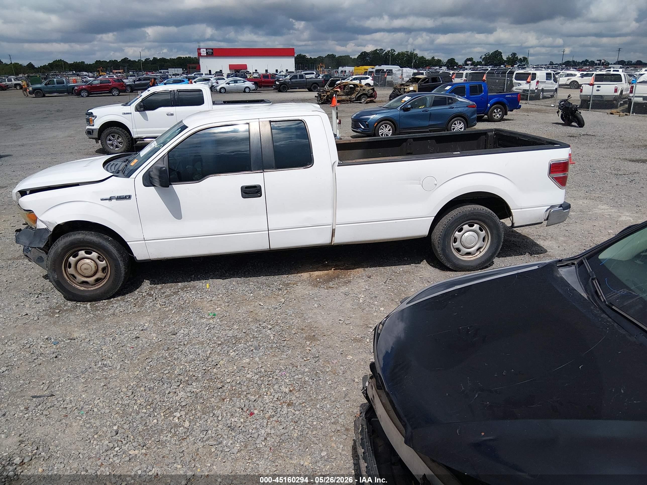 2014 Ford F-150 Xl White vin: 1FTFX1CT2EKF37093