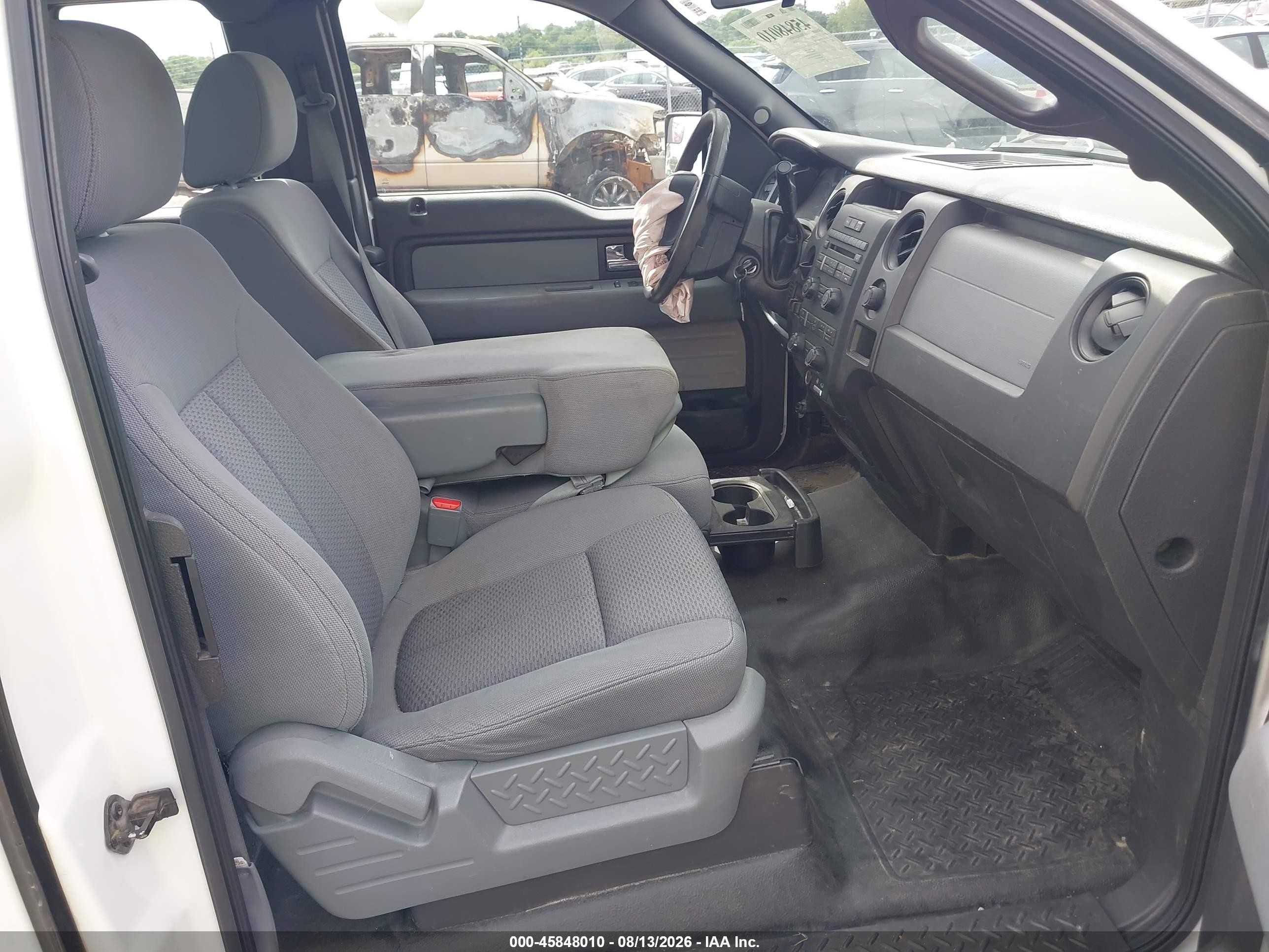 2014 Ford F-150 Xl White vin: 1FTFX1CT3EKD93764