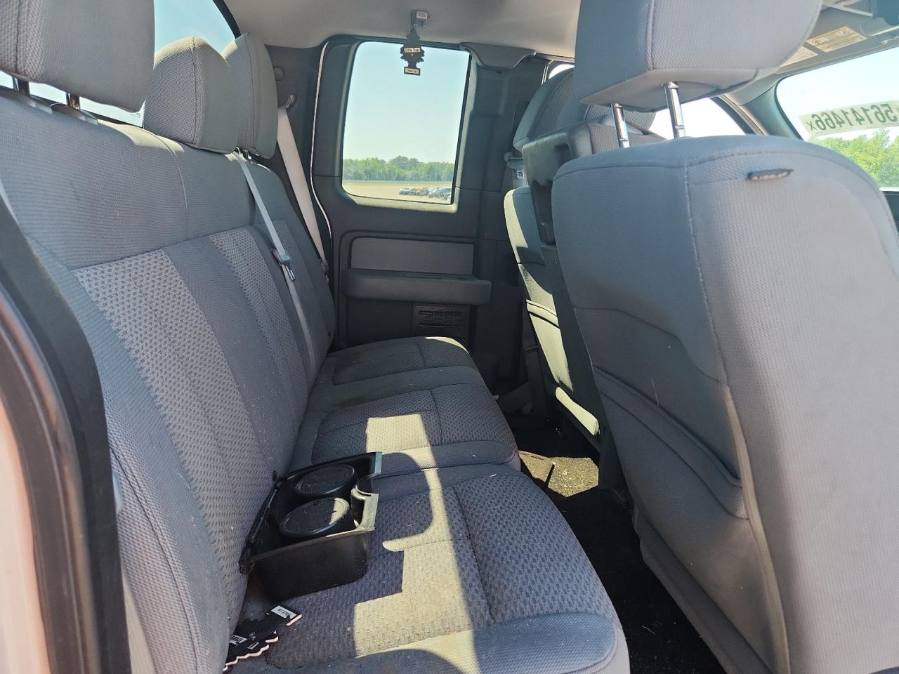 2012 Ford F150 Super Cab White vin: 1FTFX1CT4CFA33697