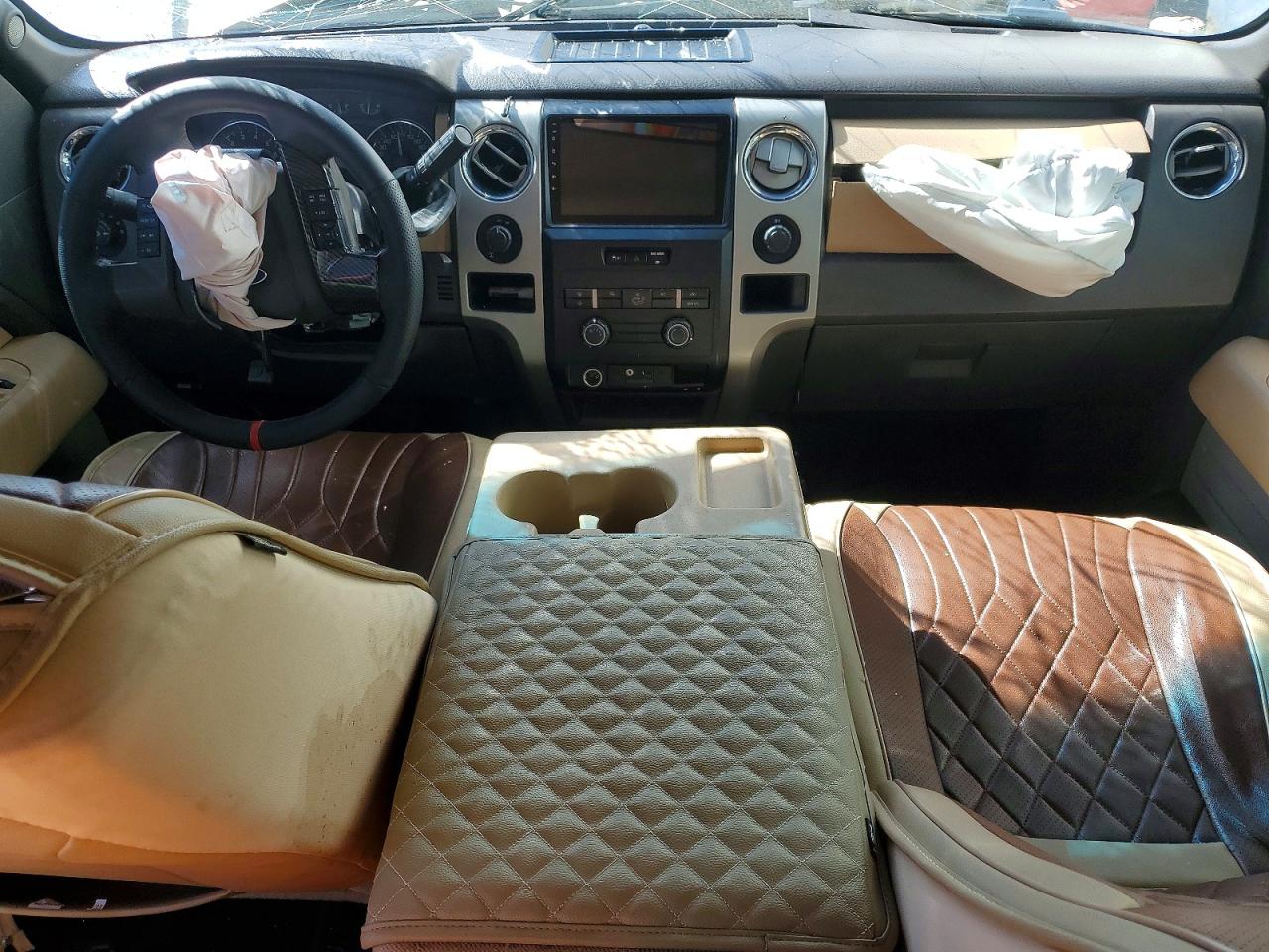 2012 Ford F150 Super Cab Желто-коричневый vin: 1FTFX1CT4CFA69034