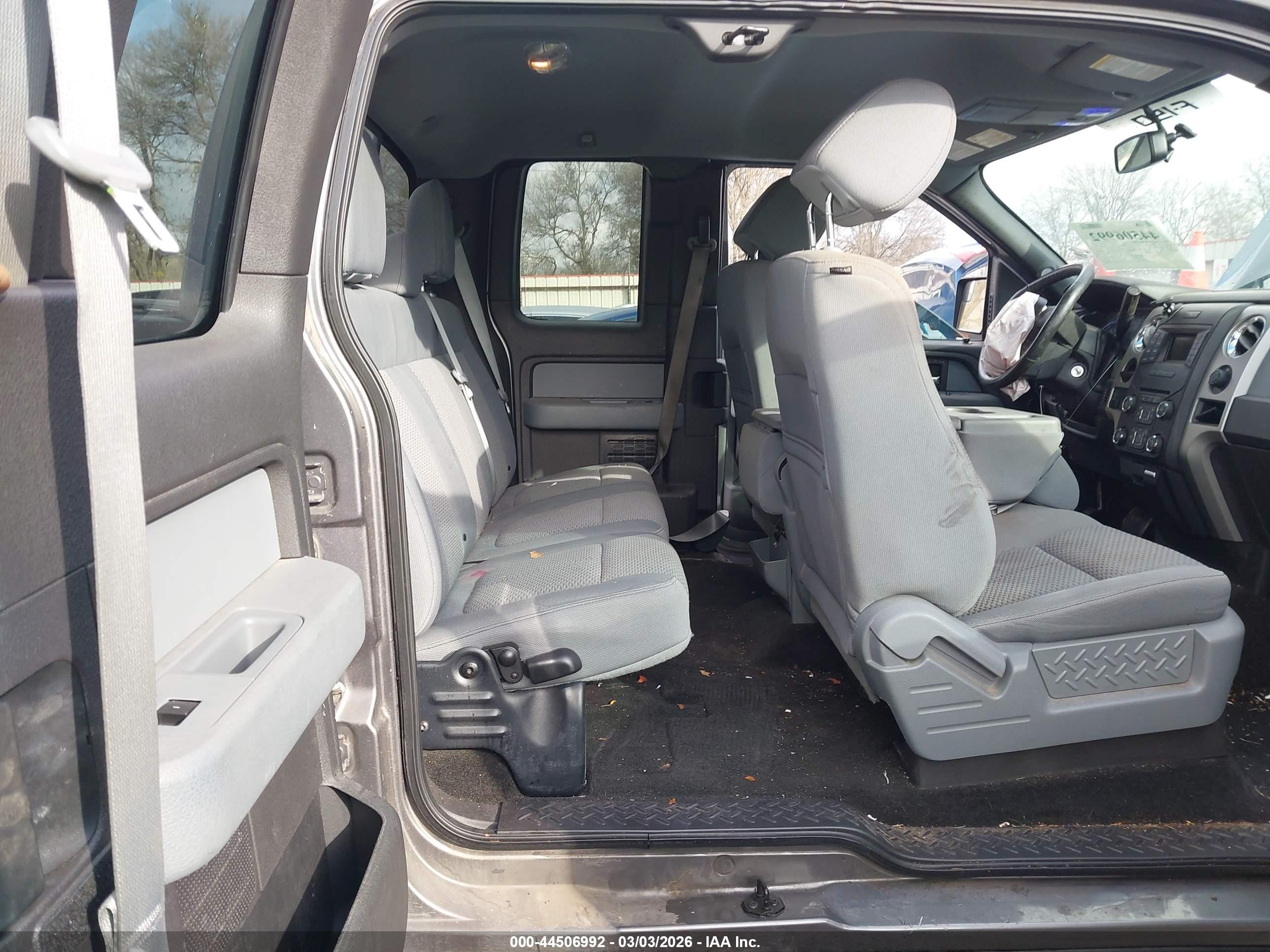 2013 Ford F-150 Xlt Gray vin: 1FTFX1CT4DKD07201