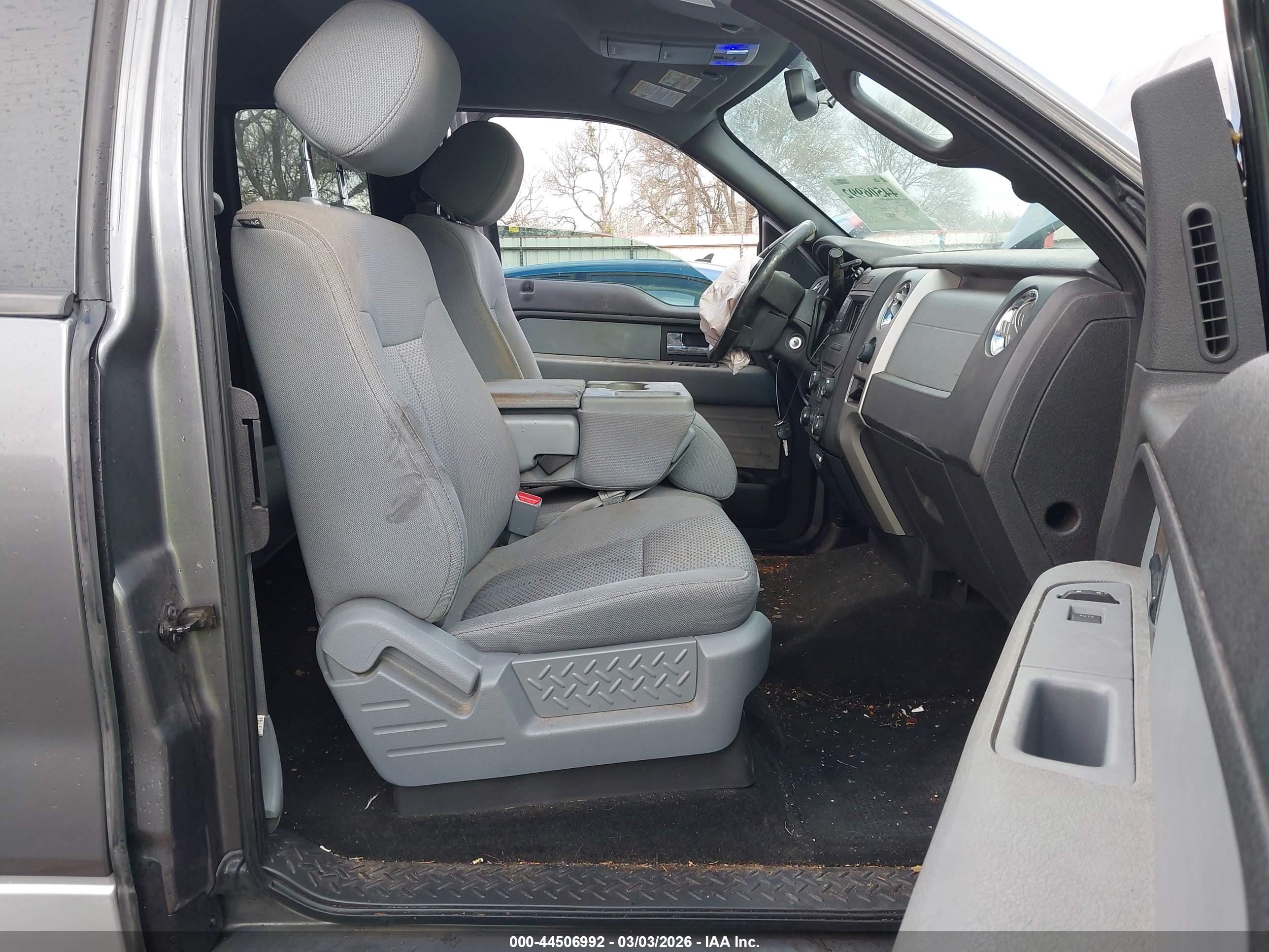 2013 Ford F-150 Xlt Gray vin: 1FTFX1CT4DKD07201