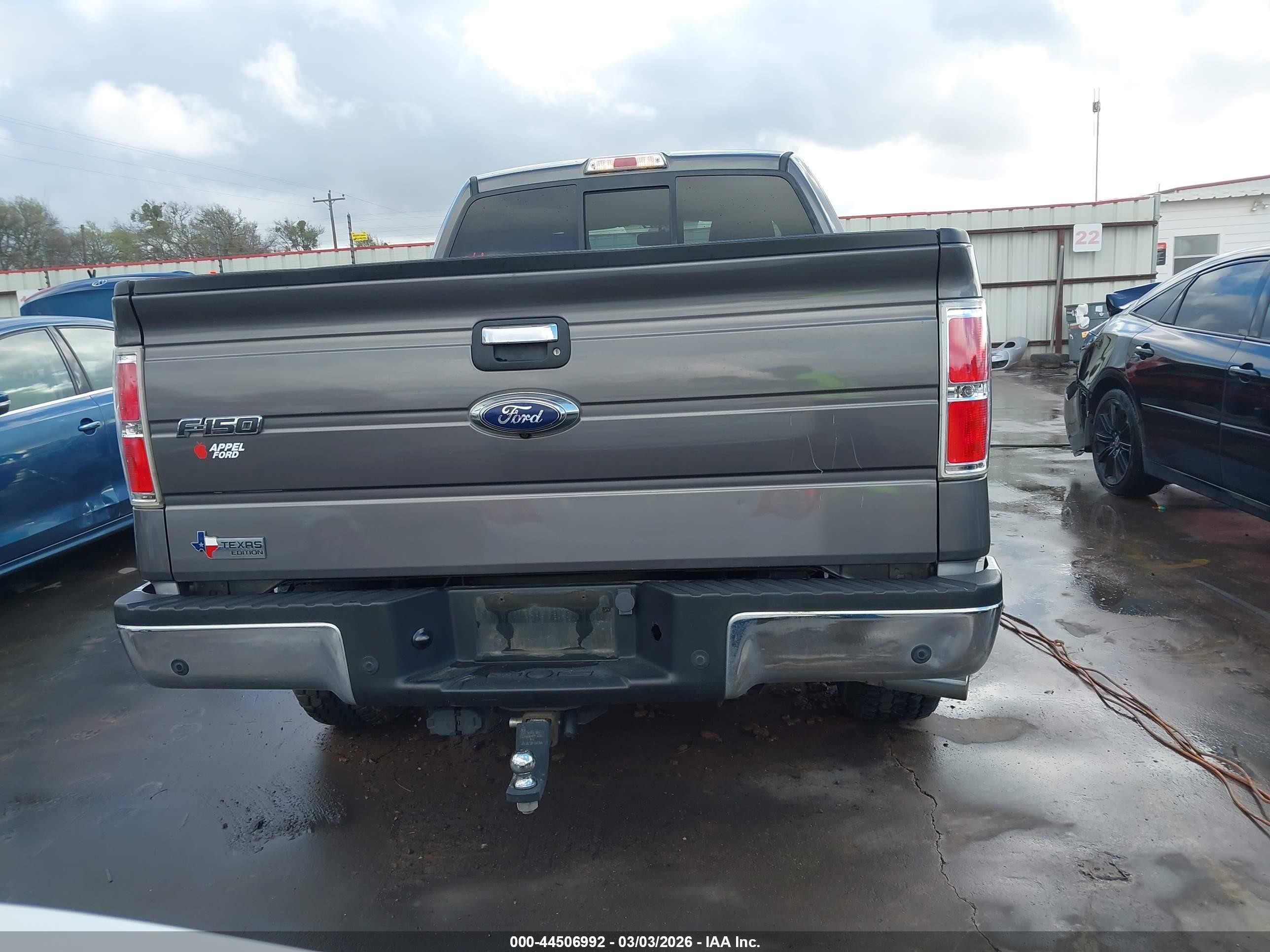 2013 Ford F-150 Xlt Gray vin: 1FTFX1CT4DKD07201