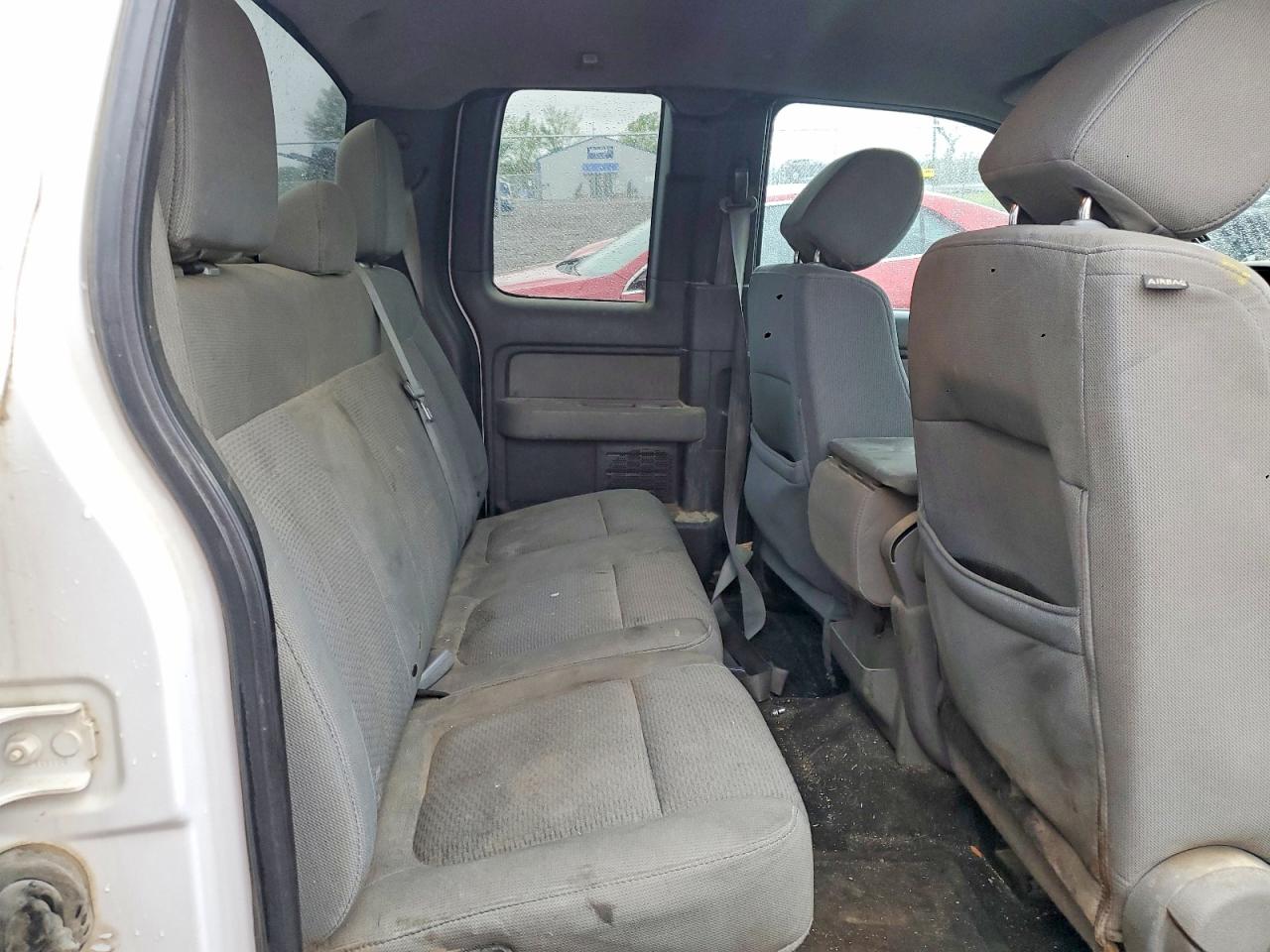 2013 Ford F150 Super Cab White vin: 1FTFX1CT5DFD02341