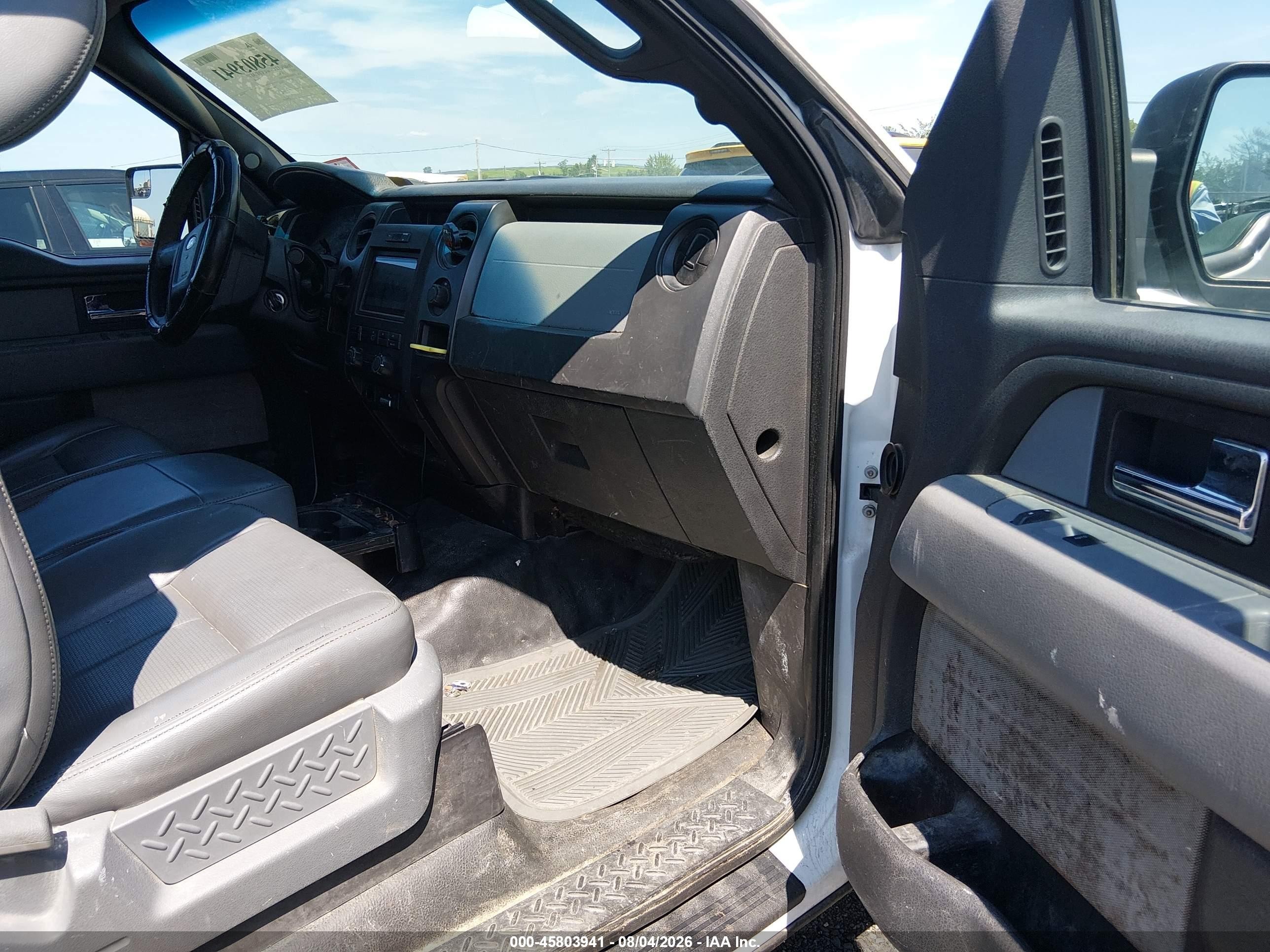 2013 Ford F-150 Xl White vin: 1FTFX1CT5DKG33685
