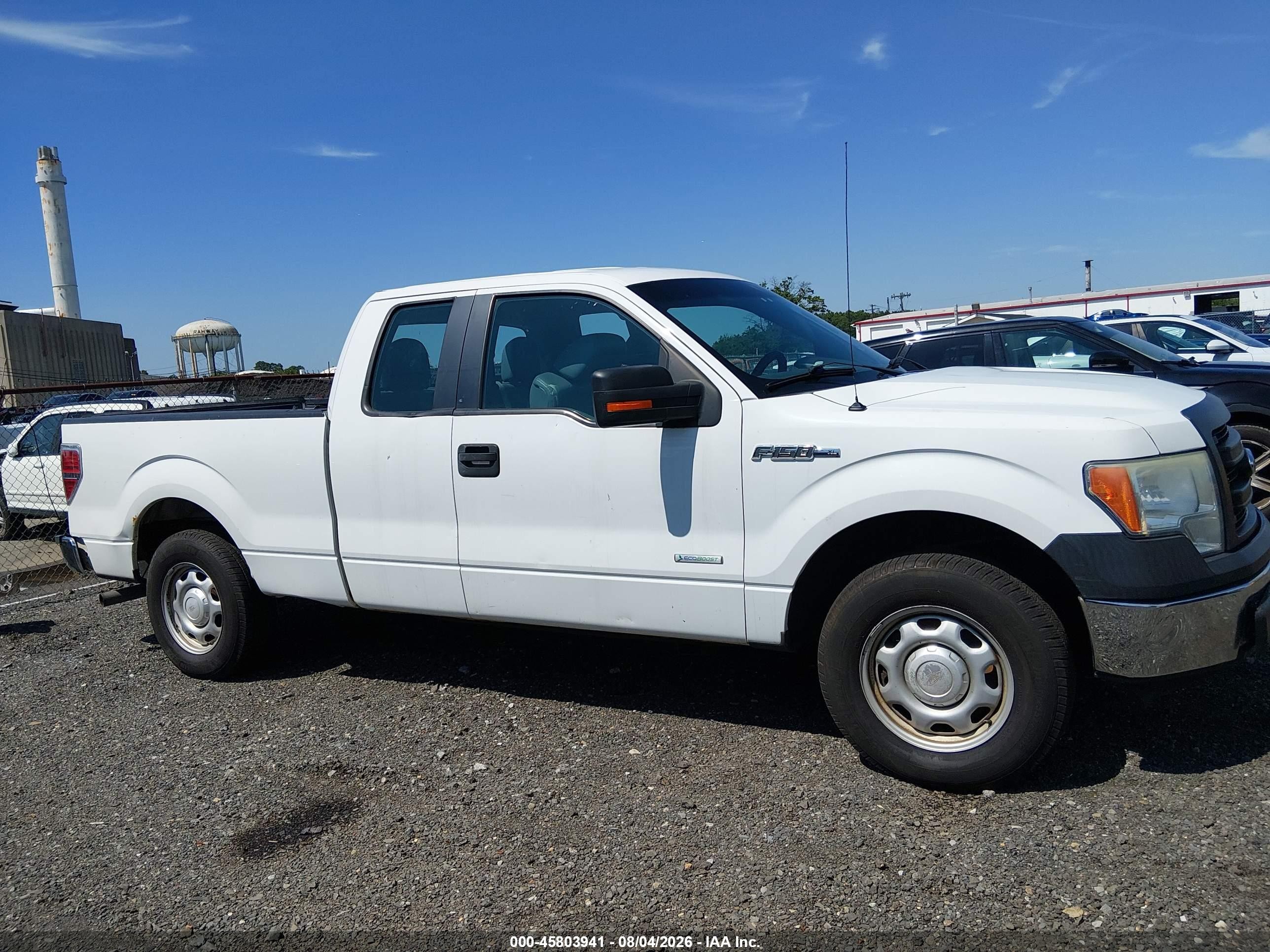 2013 Ford F-150 Xl White vin: 1FTFX1CT5DKG33685