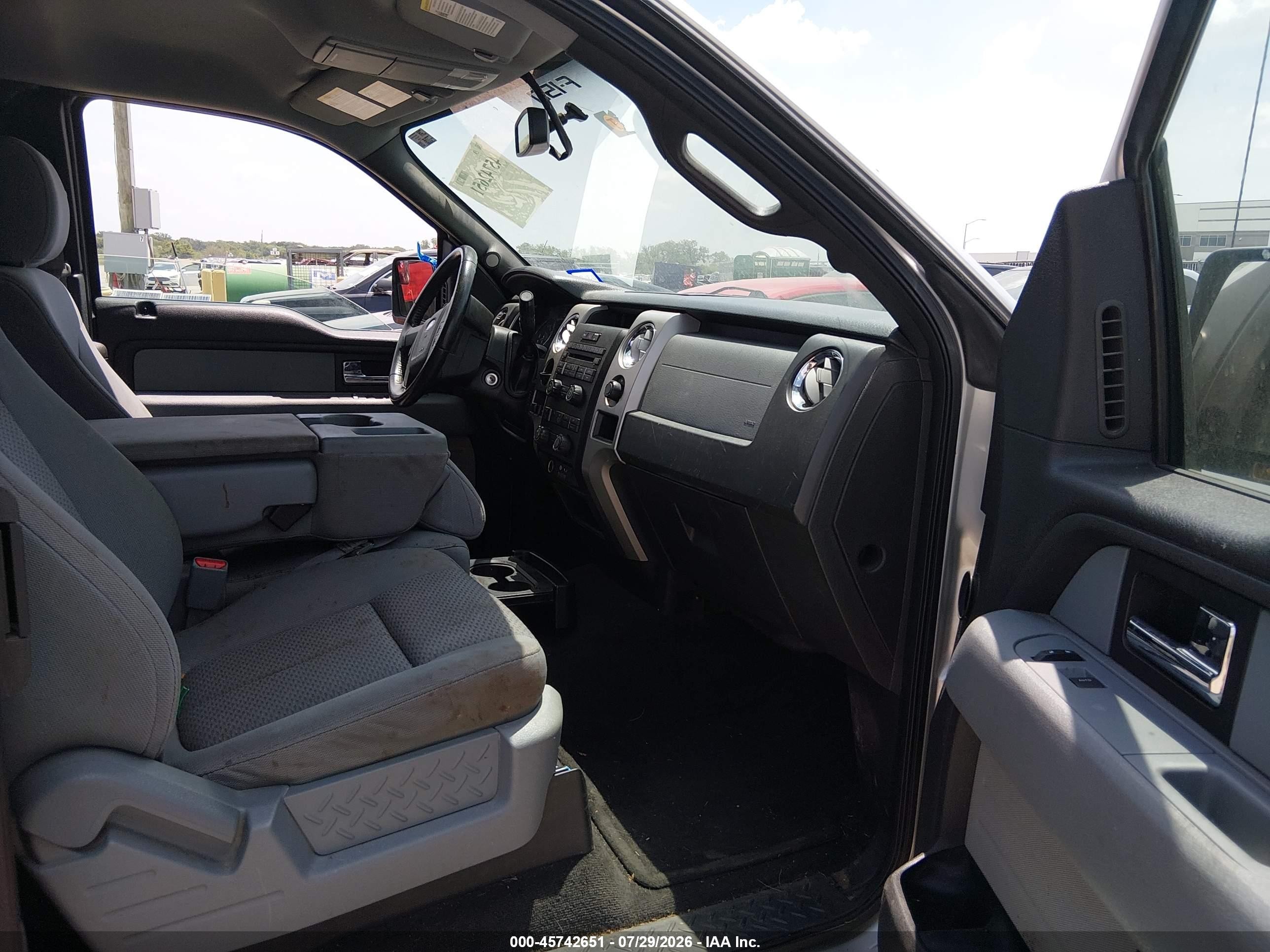 2012 Ford F-150 Xlt Silver vin: 1FTFX1CT6CFA04394