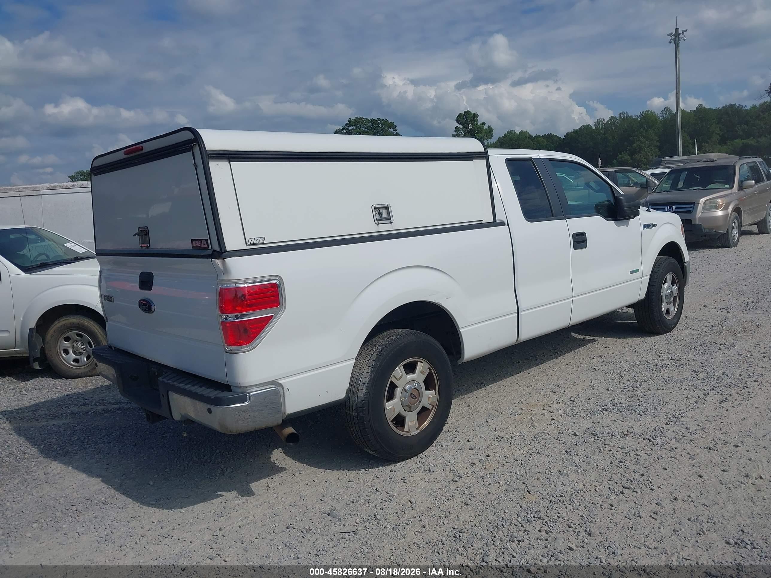 2014 Ford F-150 Xlt White vin: 1FTFX1CT6EFC19146