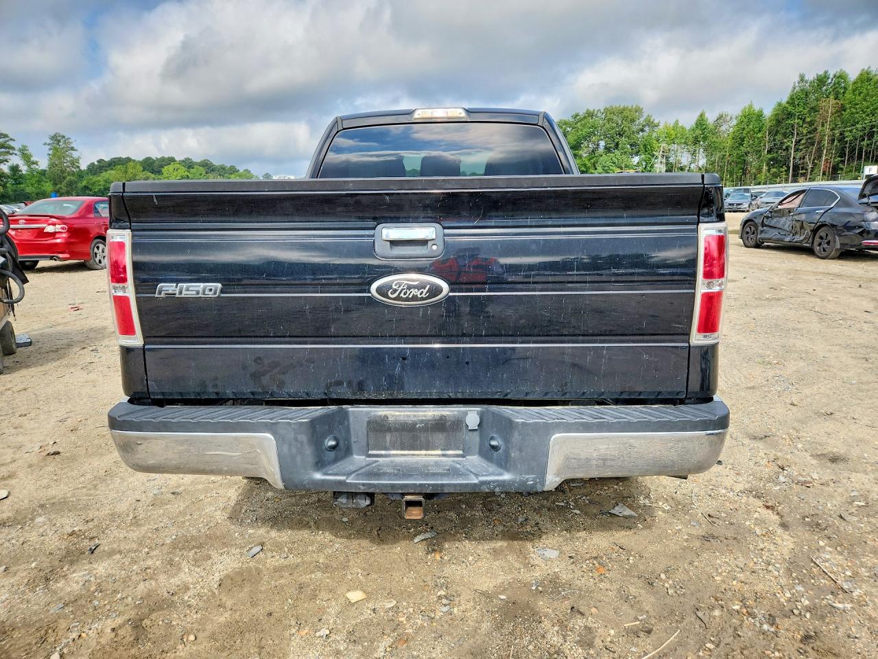 2011 Ford F150 Super Cab Black vin: 1FTFX1CT7BFD03682