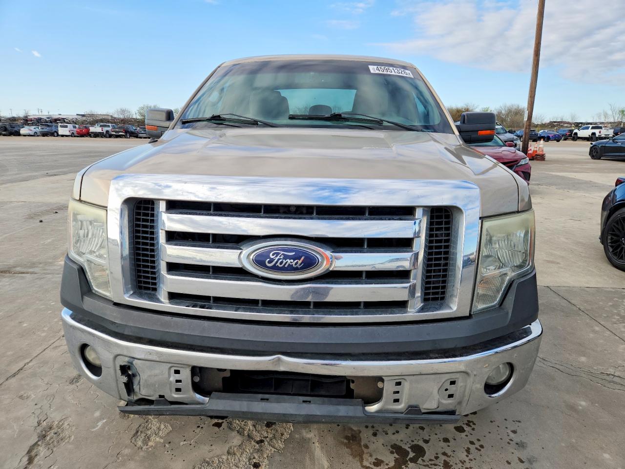 2012 Ford F150 Super Cab Beige vin: 1FTFX1CT7CFB25662