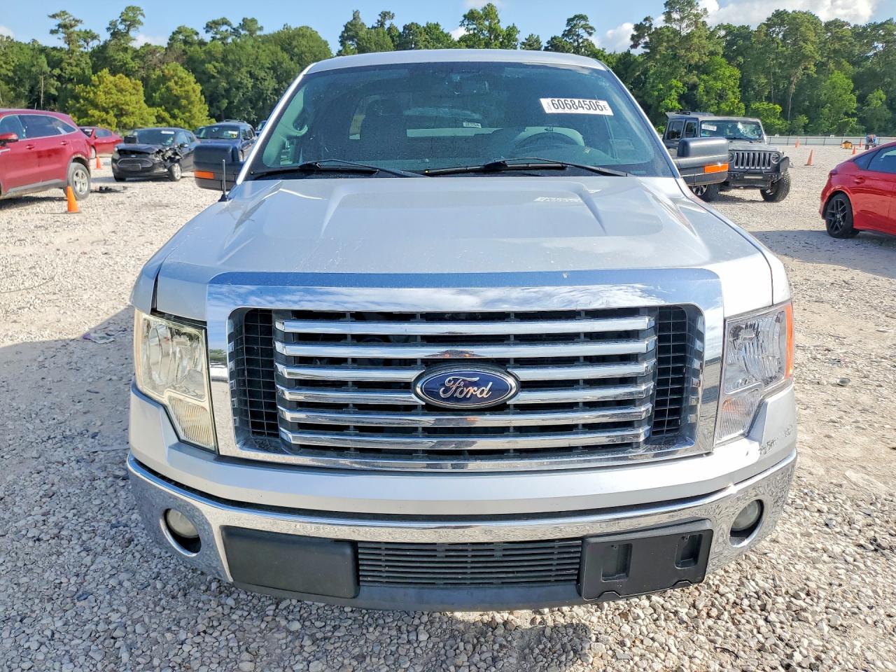 2012 Ford F150 Super Cab Silver vin: 1FTFX1CT8CFA85219