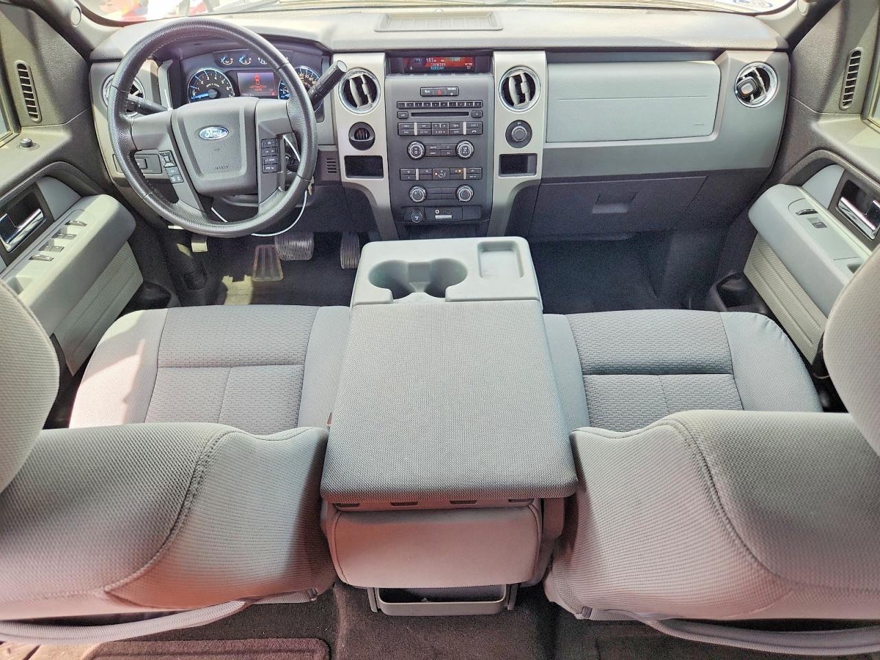 2012 Ford F150 Super Cab White vin: 1FTFX1CT8CKE19109