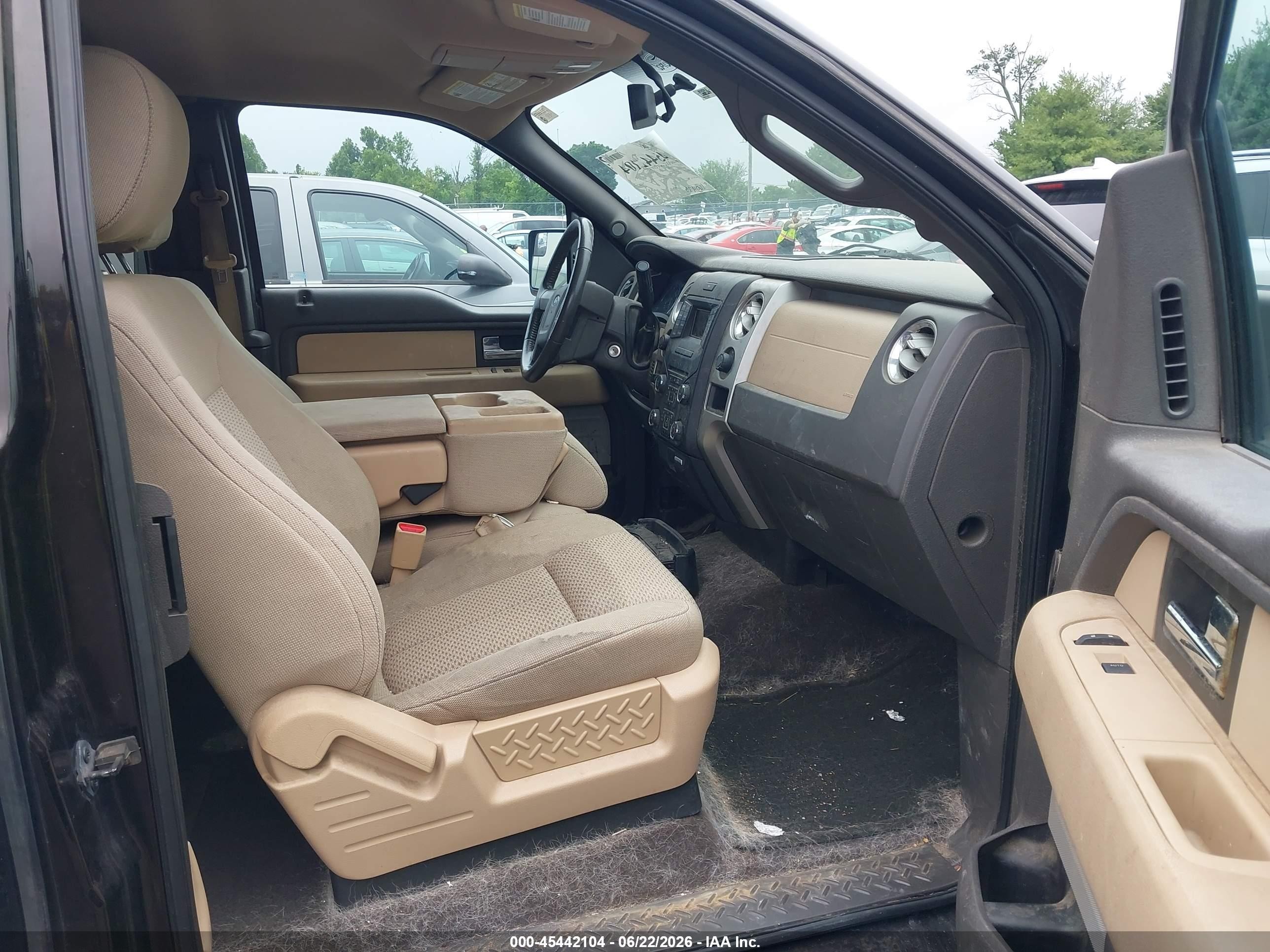 2013 Ford F-150 Fx2/lariat/xl/xlt Black vin: 1FTFX1CT8DFD02284