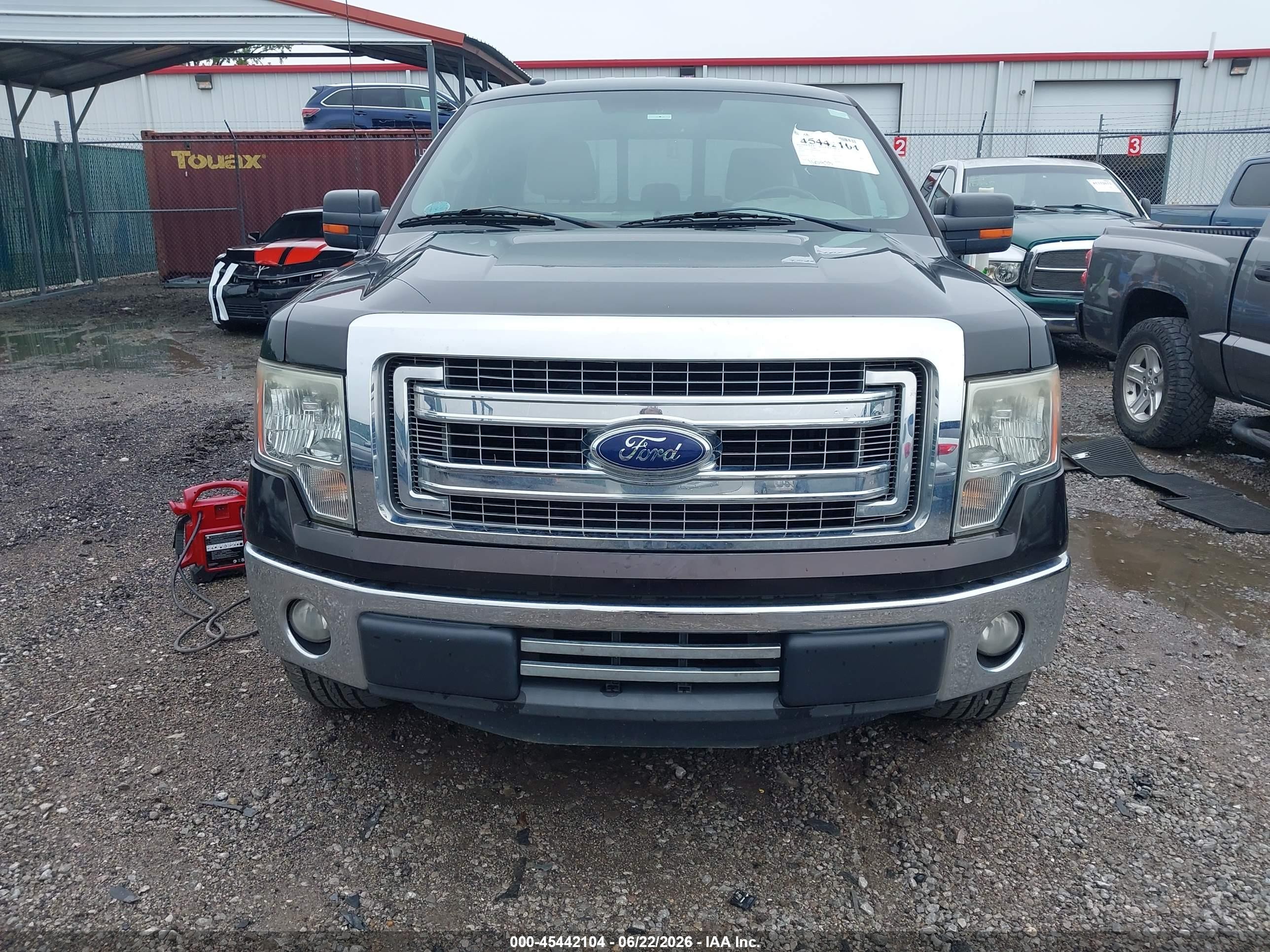 2013 Ford F-150 Fx2/lariat/xl/xlt Black vin: 1FTFX1CT8DFD02284