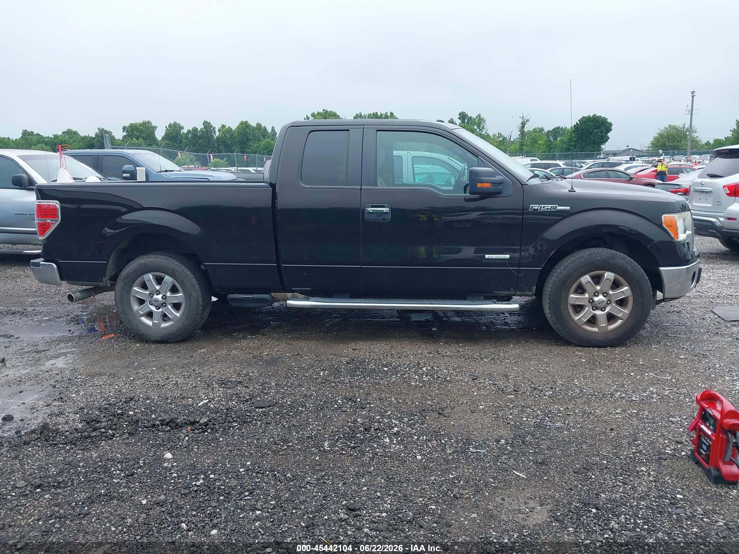 2013 Ford F-150 Fx2/lariat/xl/xlt Black vin: 1FTFX1CT8DFD02284
