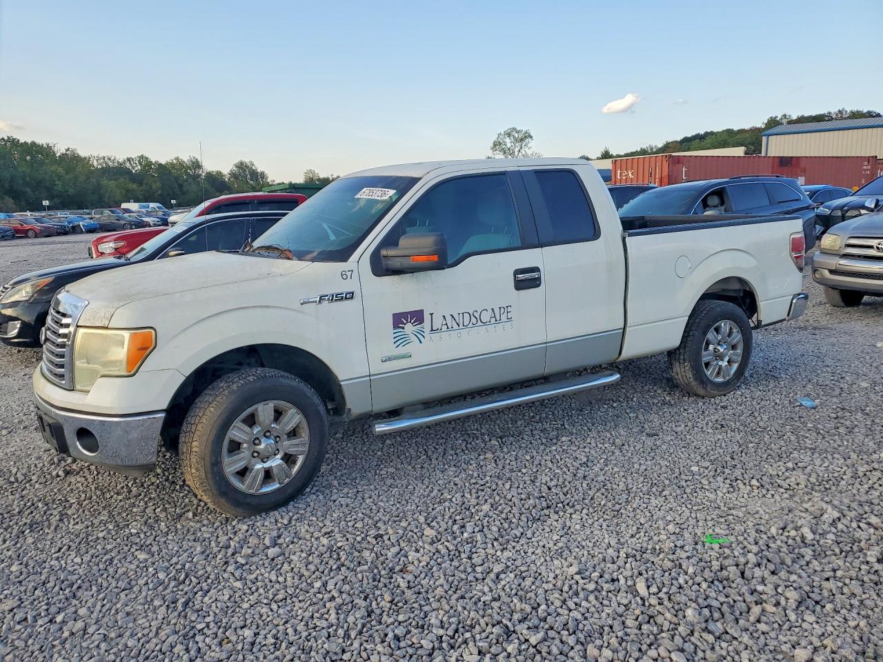 2011 Ford F150 Super Cab White vin: 1FTFX1CT9BFB20168
