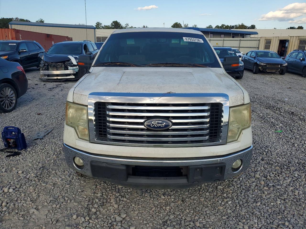 2011 Ford F150 Super Cab White vin: 1FTFX1CT9BFB20168