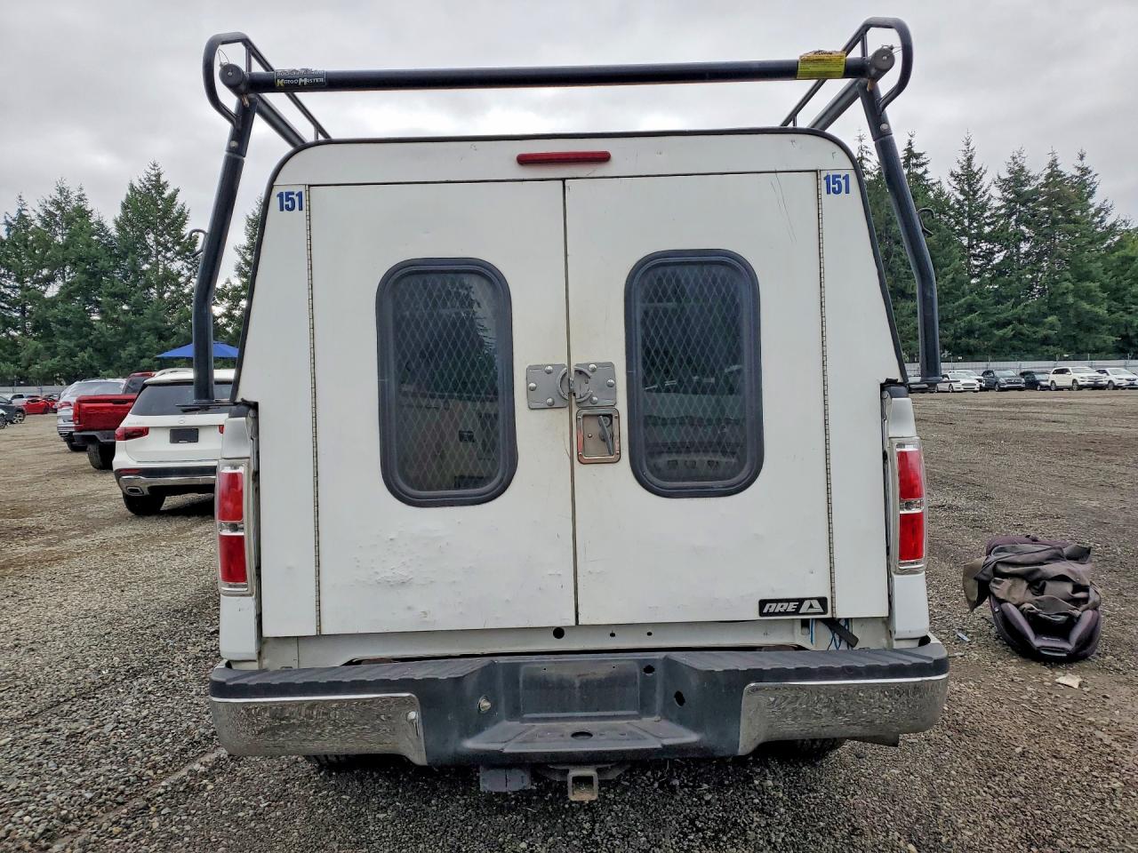 2013 Ford F150 Super Cab Белый vin: 1FTFX1CT9DKG13181