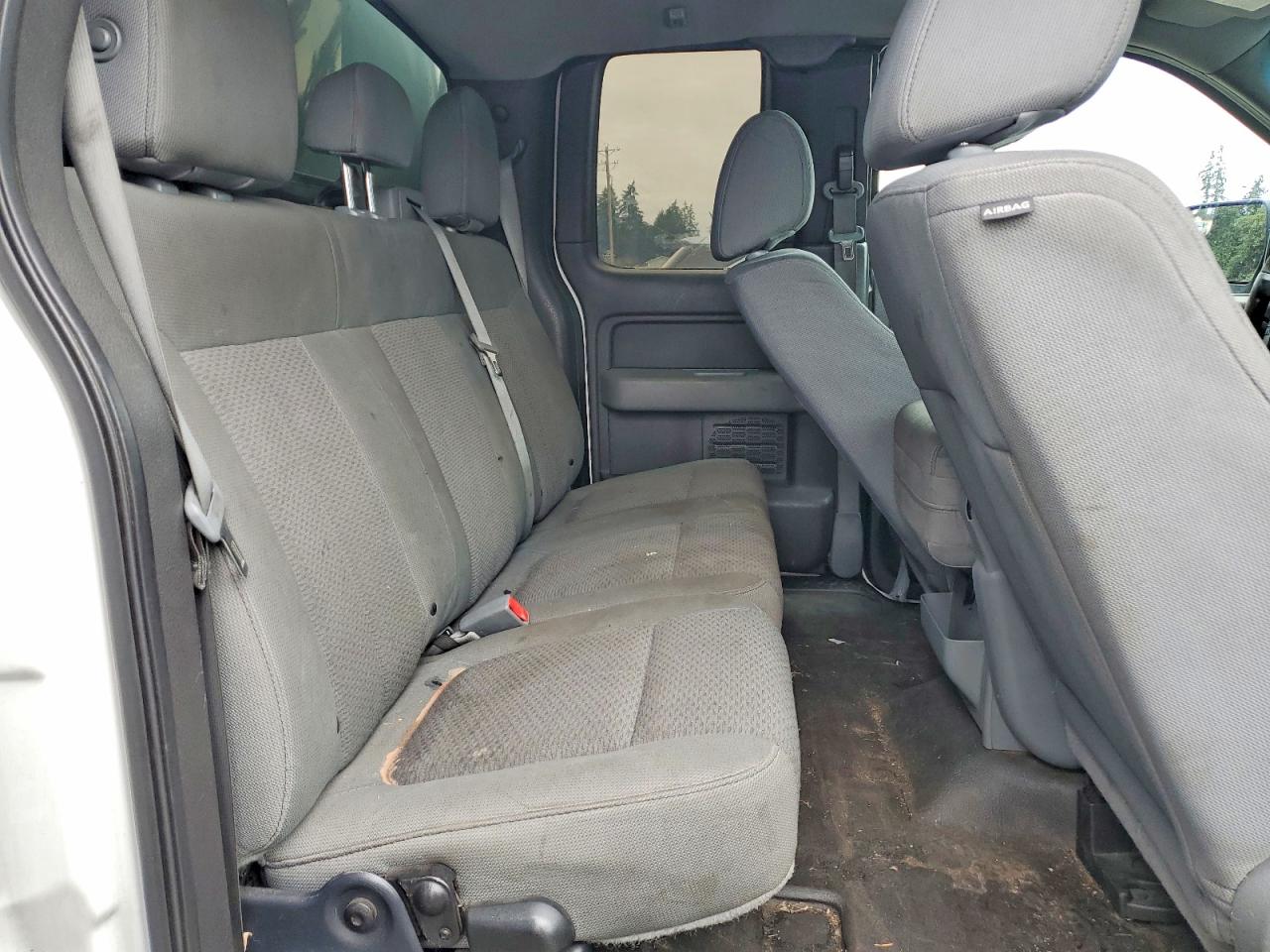 2013 Ford F150 Super Cab Белый vin: 1FTFX1CT9DKG13181