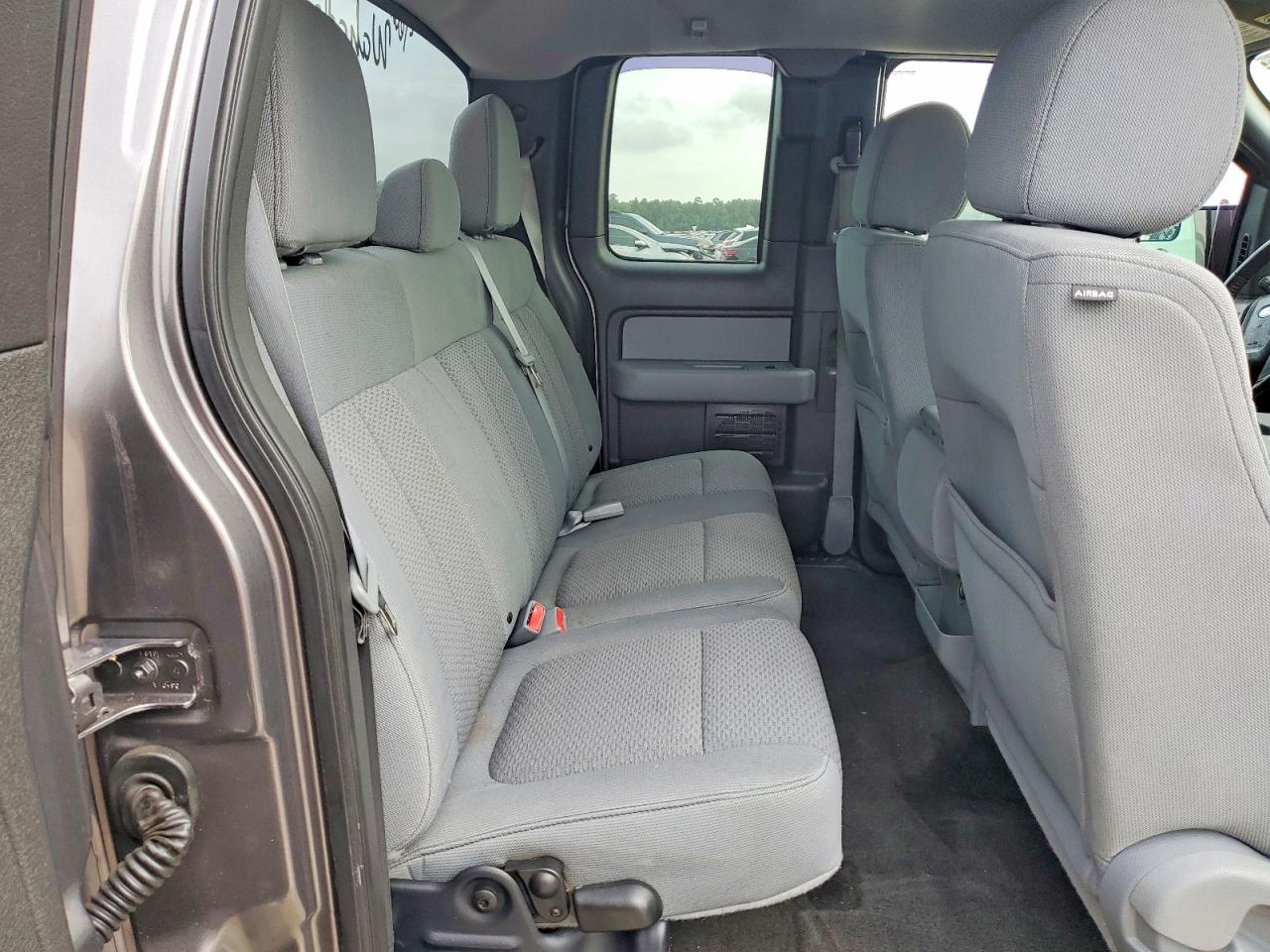 2014 Ford F150 Super Cab Gray vin: 1FTFX1CT9EFC69667
