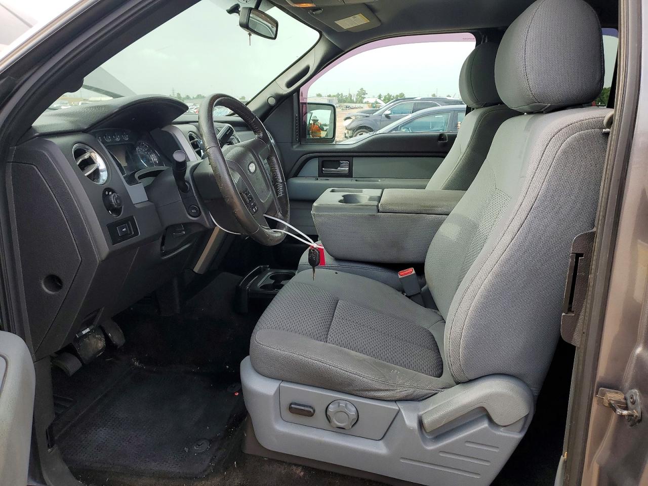 2014 Ford F150 Super Cab Gray vin: 1FTFX1CT9EFC69667