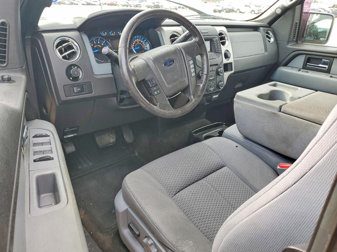 2014 Ford F150 Super Cab Gray vin: 1FTFX1CT9EFC69667