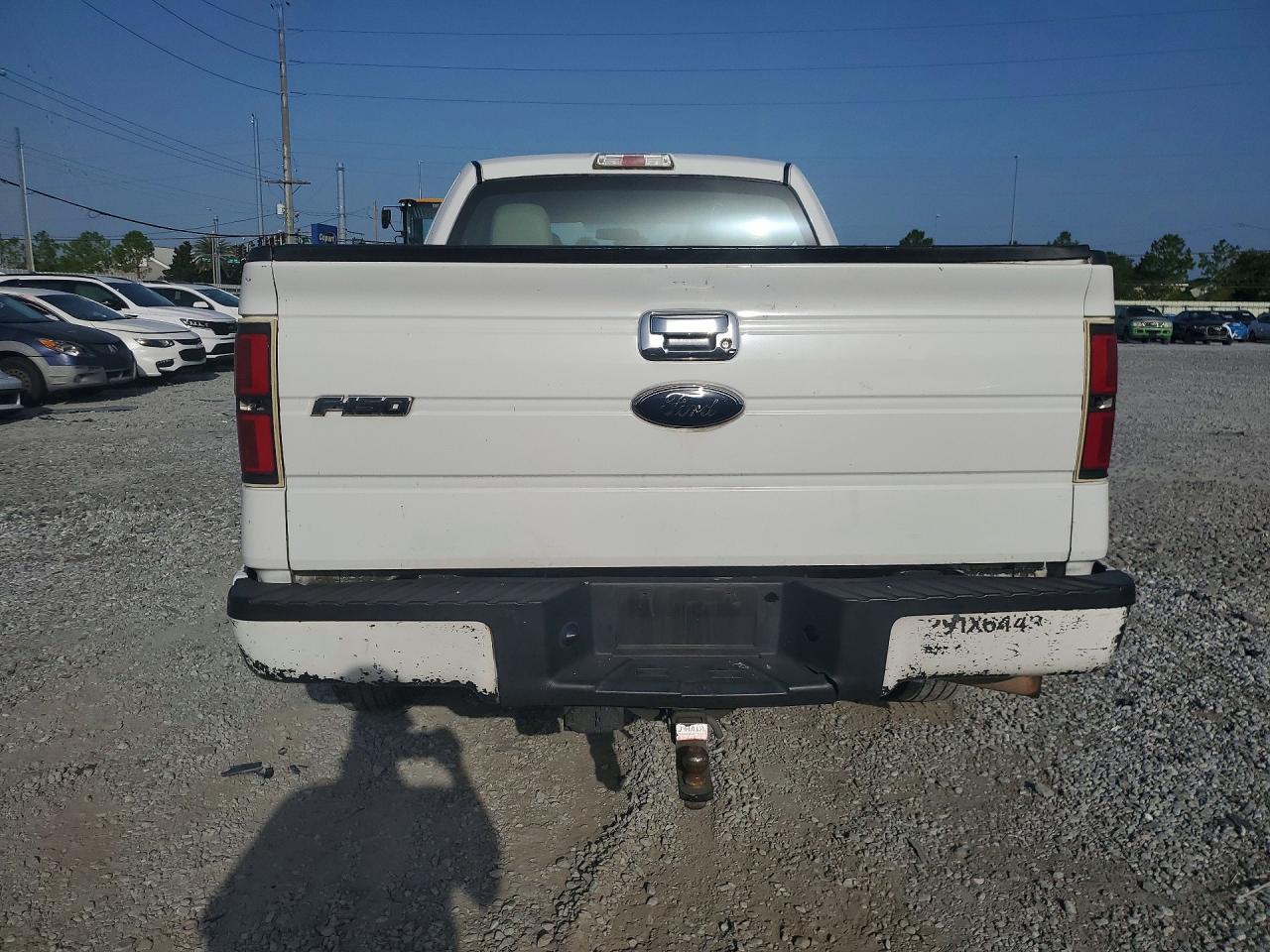 2010 Ford F150 Super Cab White vin: 1FTFX1CV0AFB58923