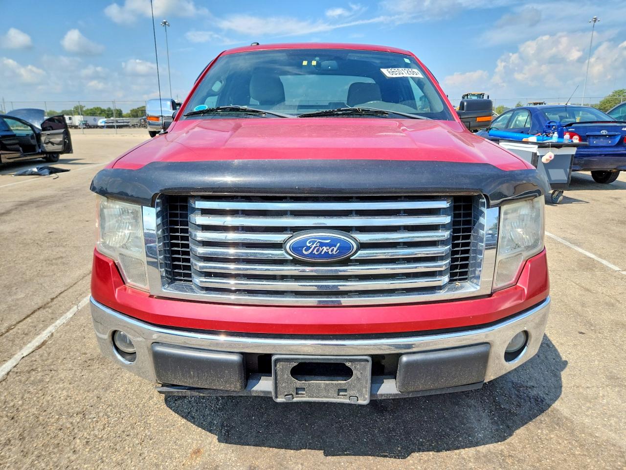 2010 Ford F150 Super Cab Red vin: 1FTFX1CV0AFC83632