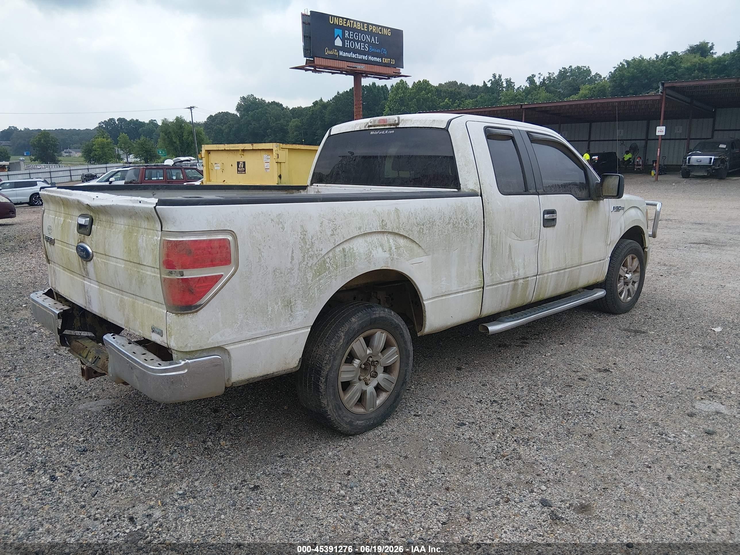 2010 Ford F-150 Fx2 Sport/lariat/xl/xlt White vin: 1FTFX1CV1AFC15033