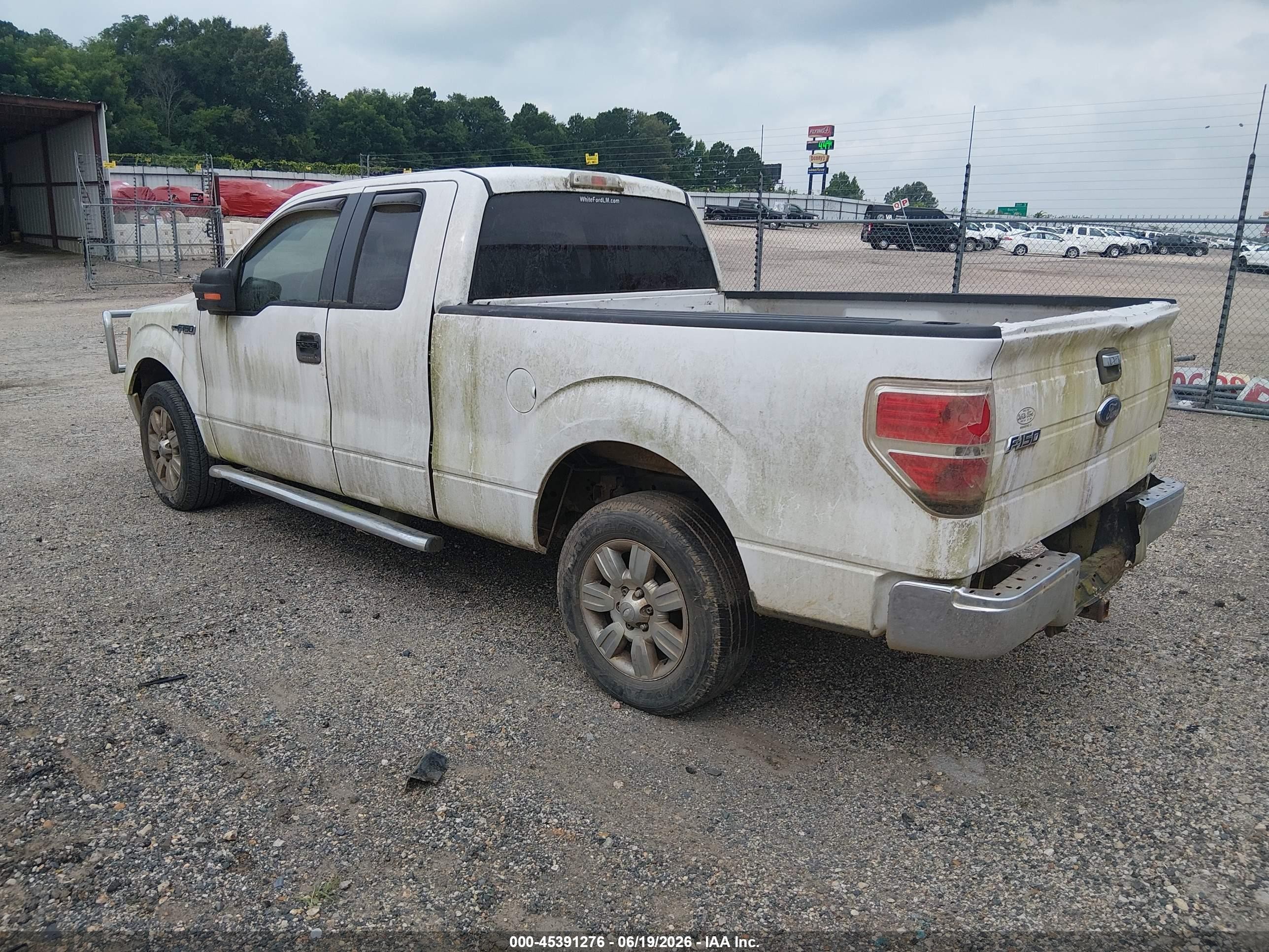 2010 Ford F-150 Fx2 Sport/lariat/xl/xlt White vin: 1FTFX1CV1AFC15033