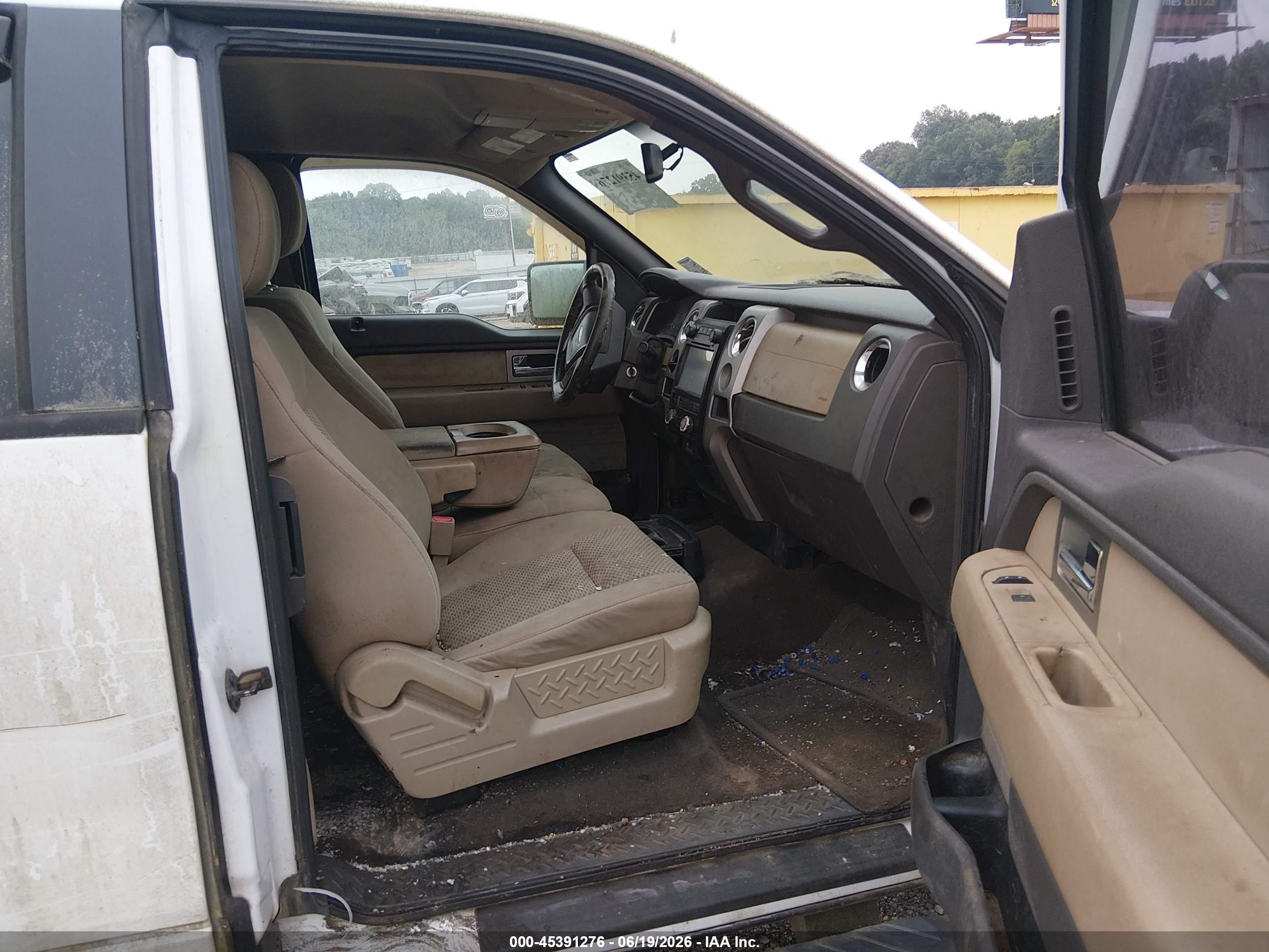 2010 Ford F-150 Fx2 Sport/lariat/xl/xlt White vin: 1FTFX1CV1AFC15033