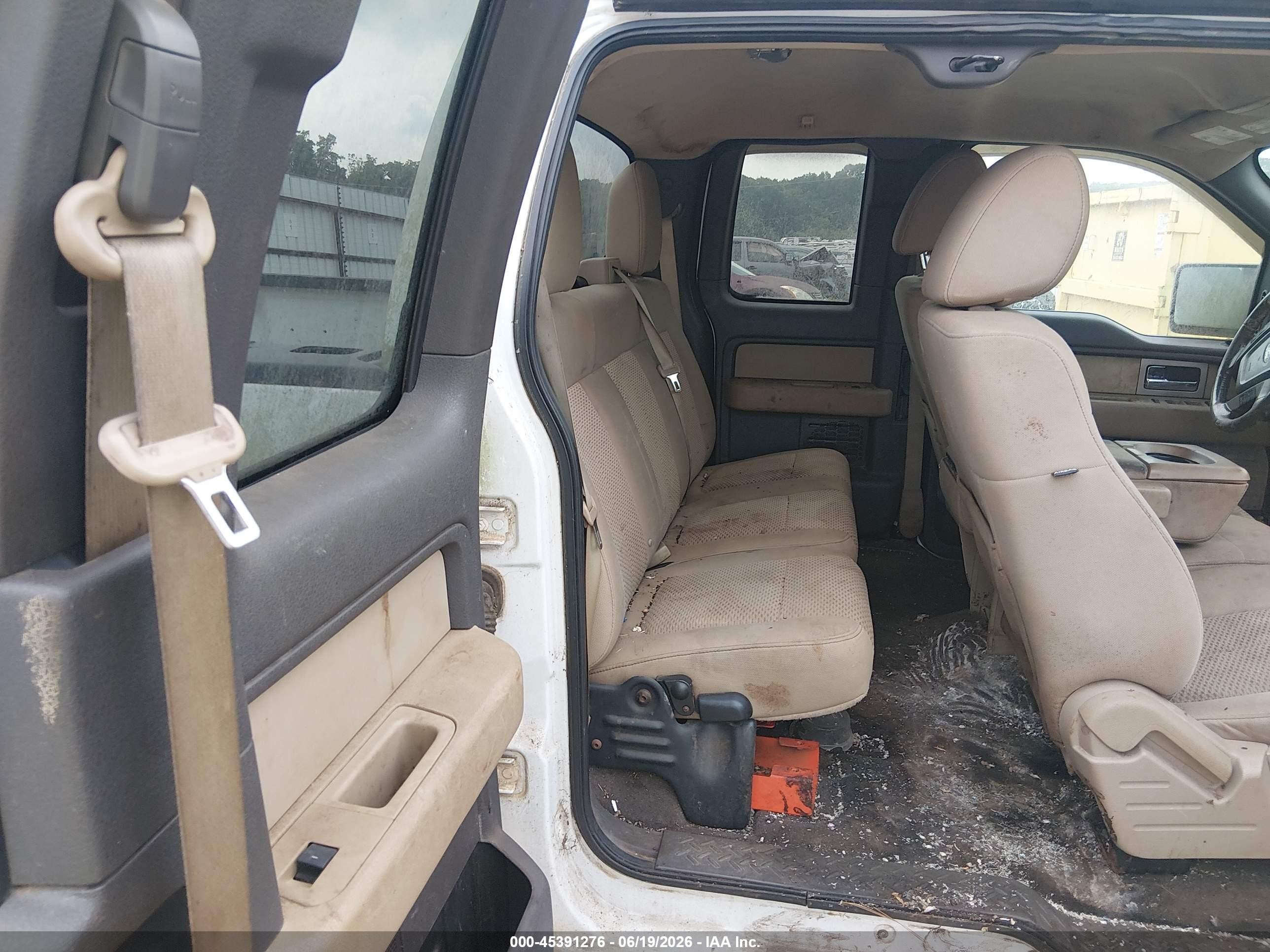2010 Ford F-150 Fx2 Sport/lariat/xl/xlt White vin: 1FTFX1CV1AFC15033