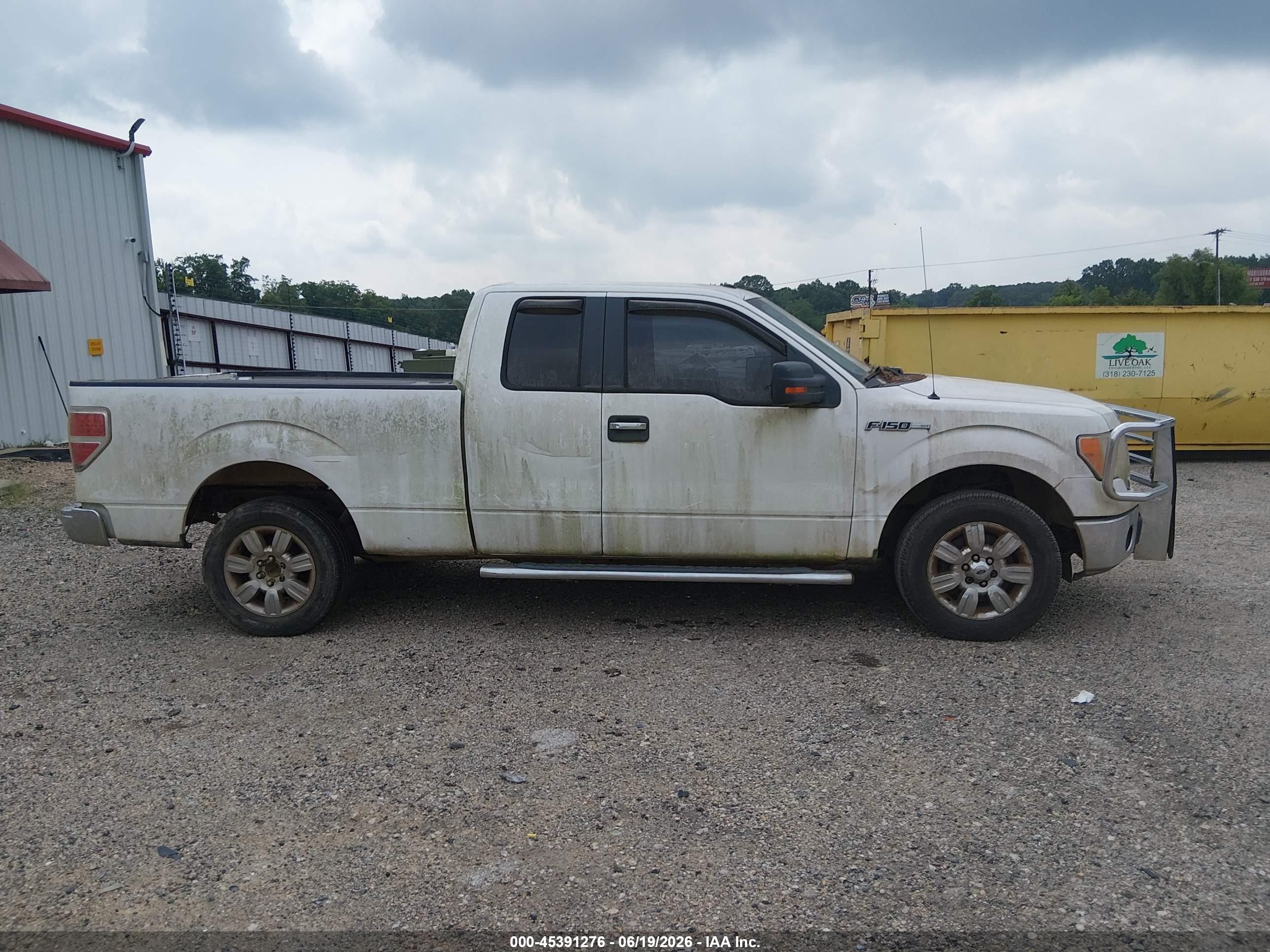 2010 Ford F-150 Fx2 Sport/lariat/xl/xlt White vin: 1FTFX1CV1AFC15033