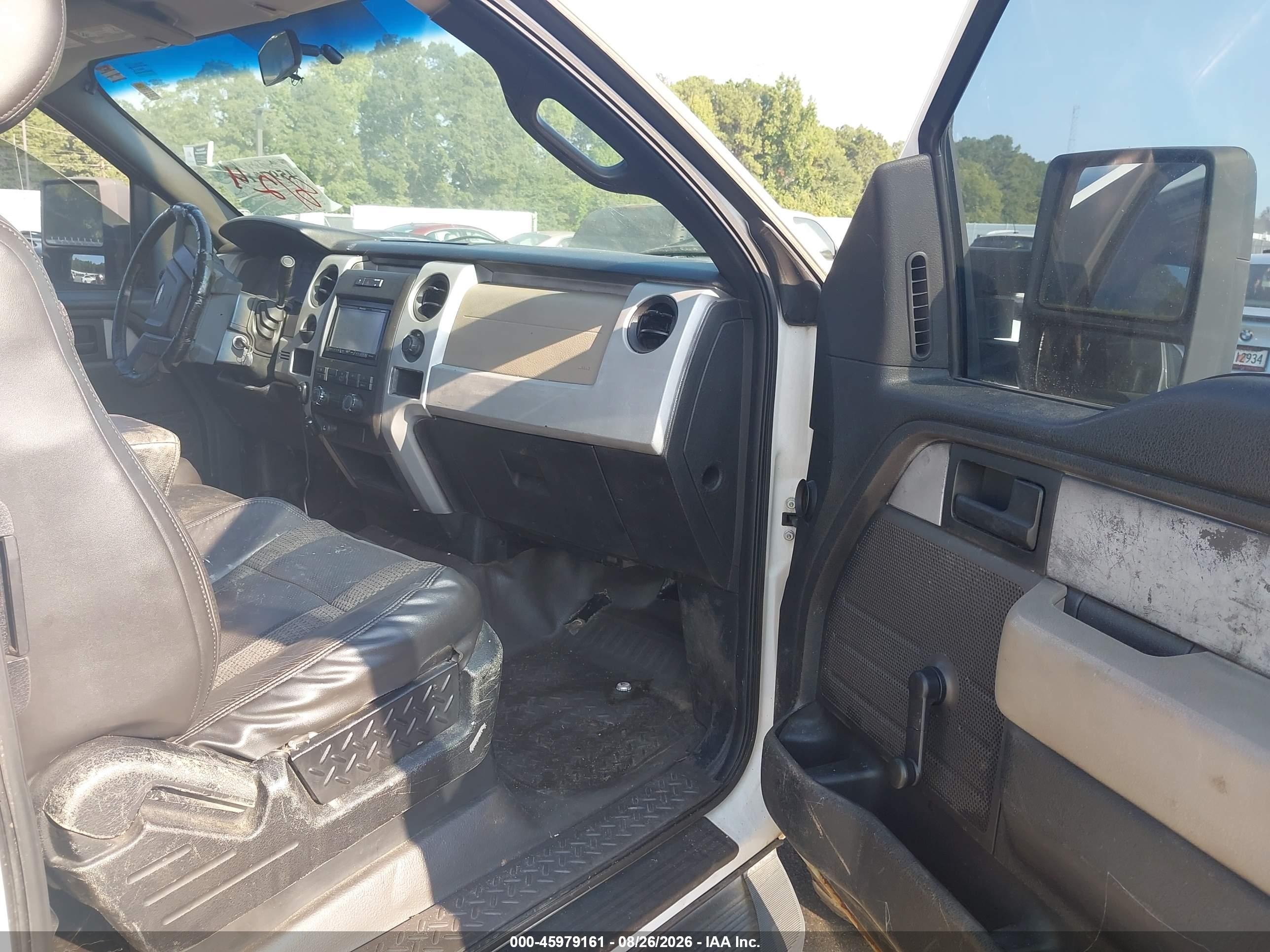 2010 Ford F-150 Fx2 Sport/lariat/xl/xlt White vin: 1FTFX1CV1AKA98741
